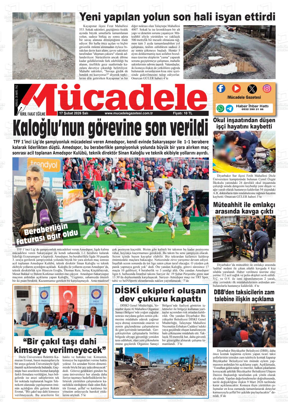 Diyarbakir Mucadele 17.02.2026