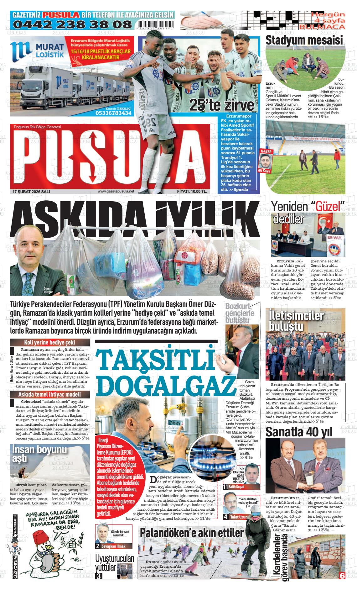Zonguldak Pusula 17.02.2026