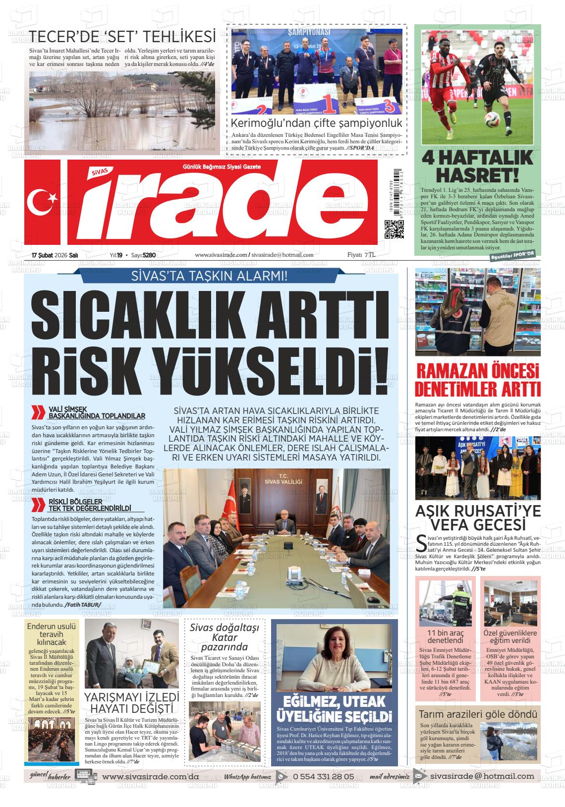 Sivas Irade 17.02.2026