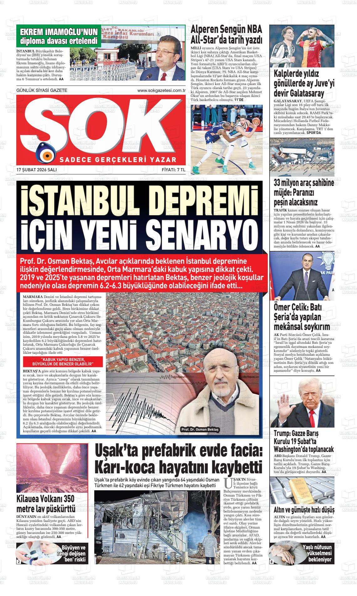 Istanbul Sok 17.02.2026