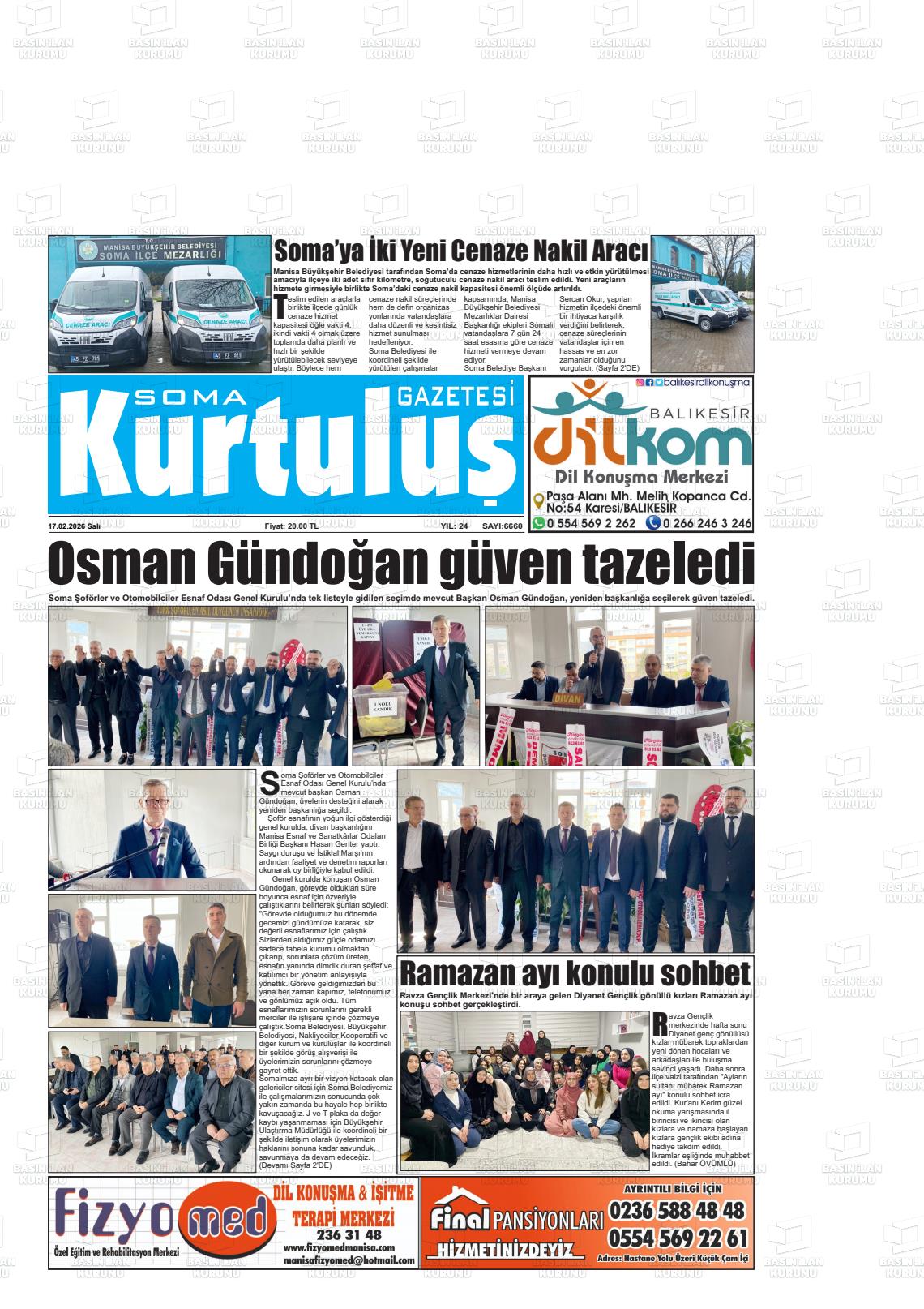 Manisa Somagundem 17.02.2026