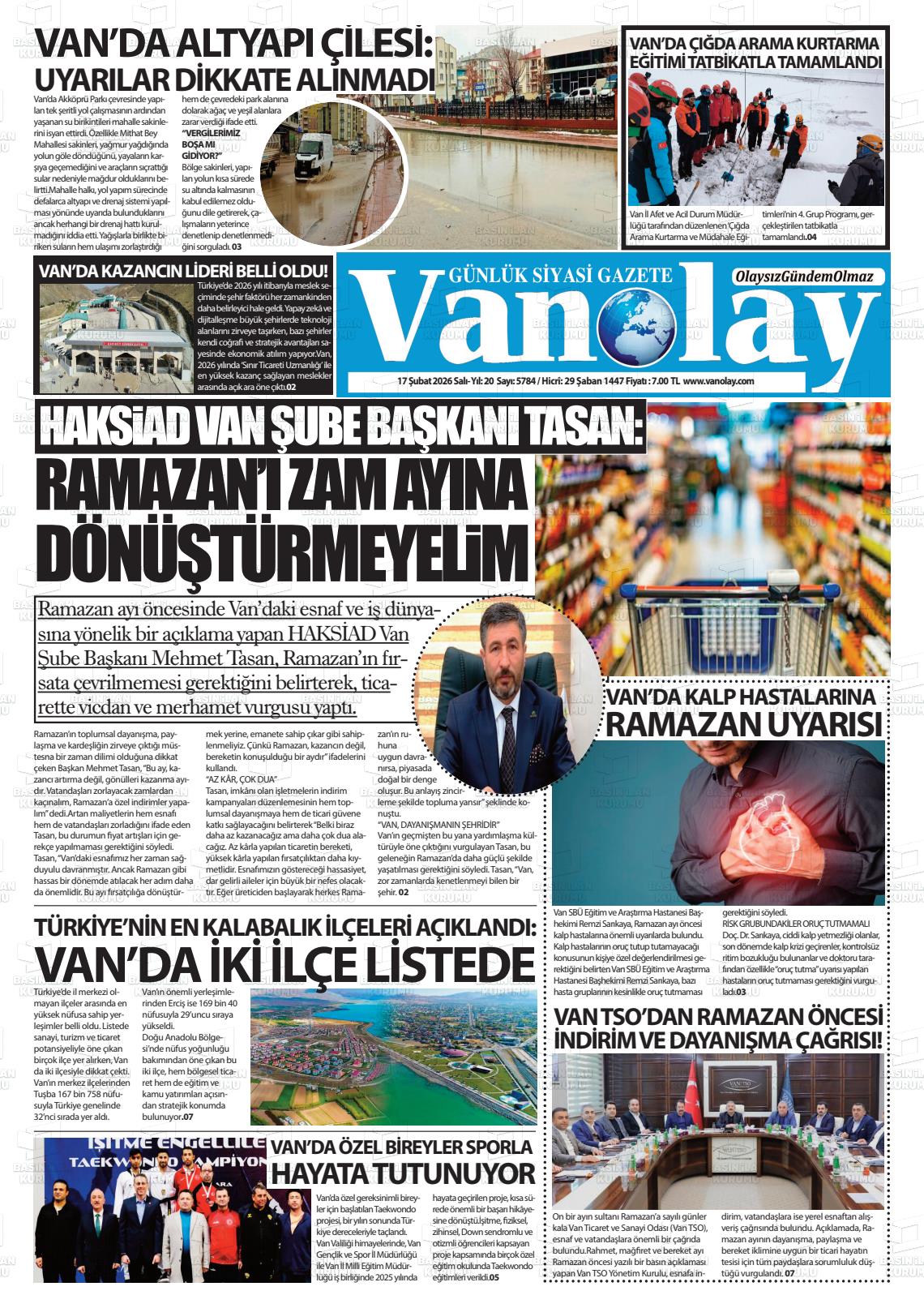 Van Olay 17.02.2026
