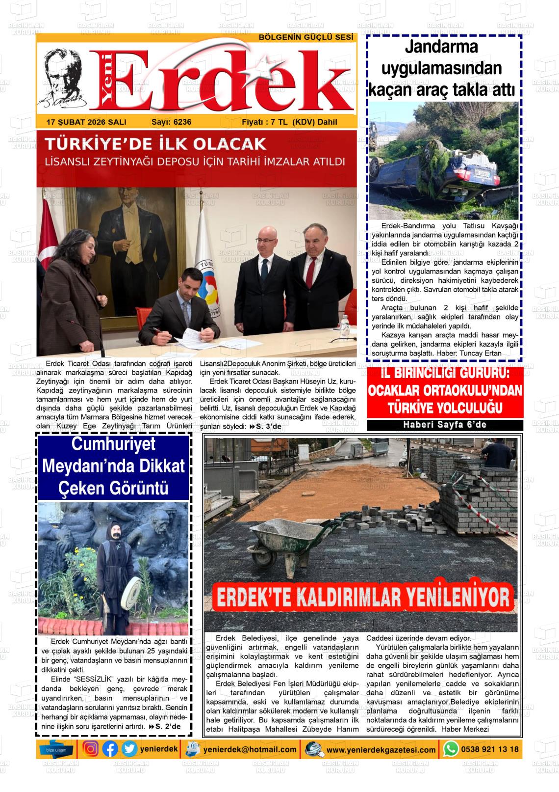 Balikesir Yenierdek 17.02.2026