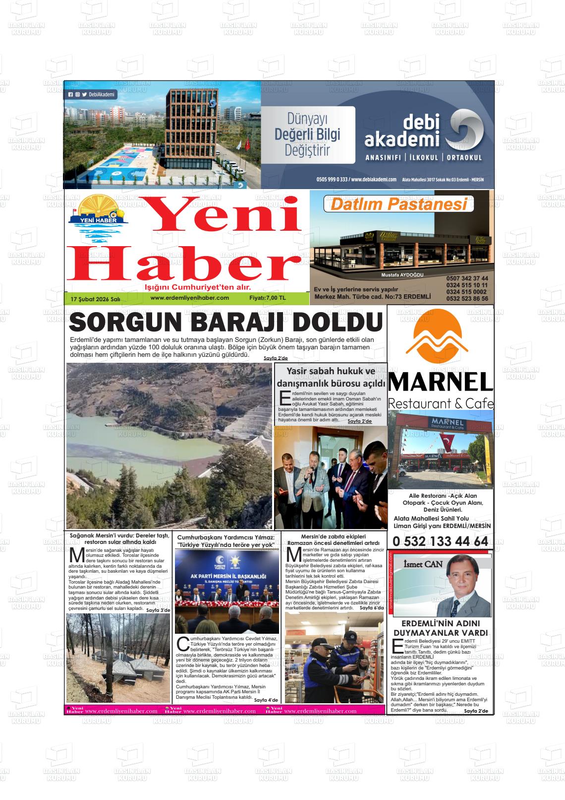 Konya Yenihaber 17.02.2026