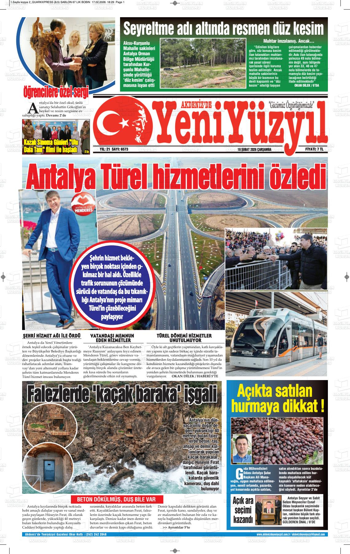 Antalya Akdenizdeyeniyuzyil 18.02.2026