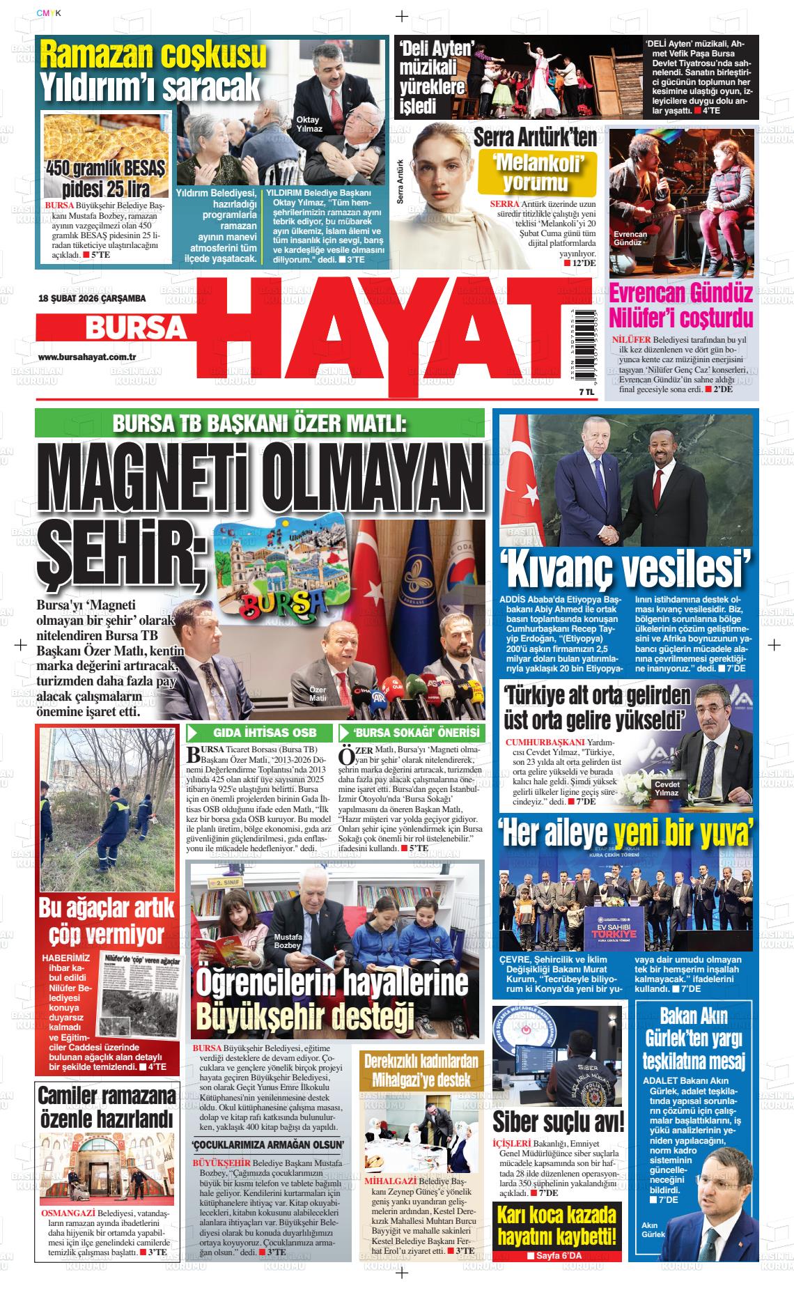 Bursa Hayat 18.02.2026