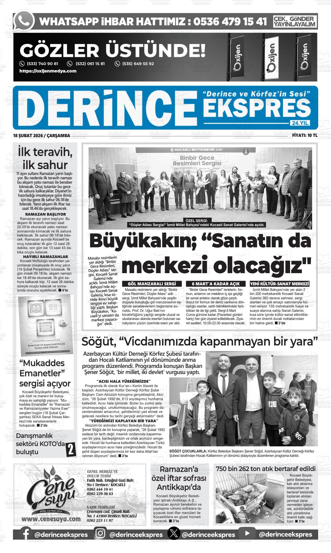 Kocaeli Derinceekspres 18.02.2026