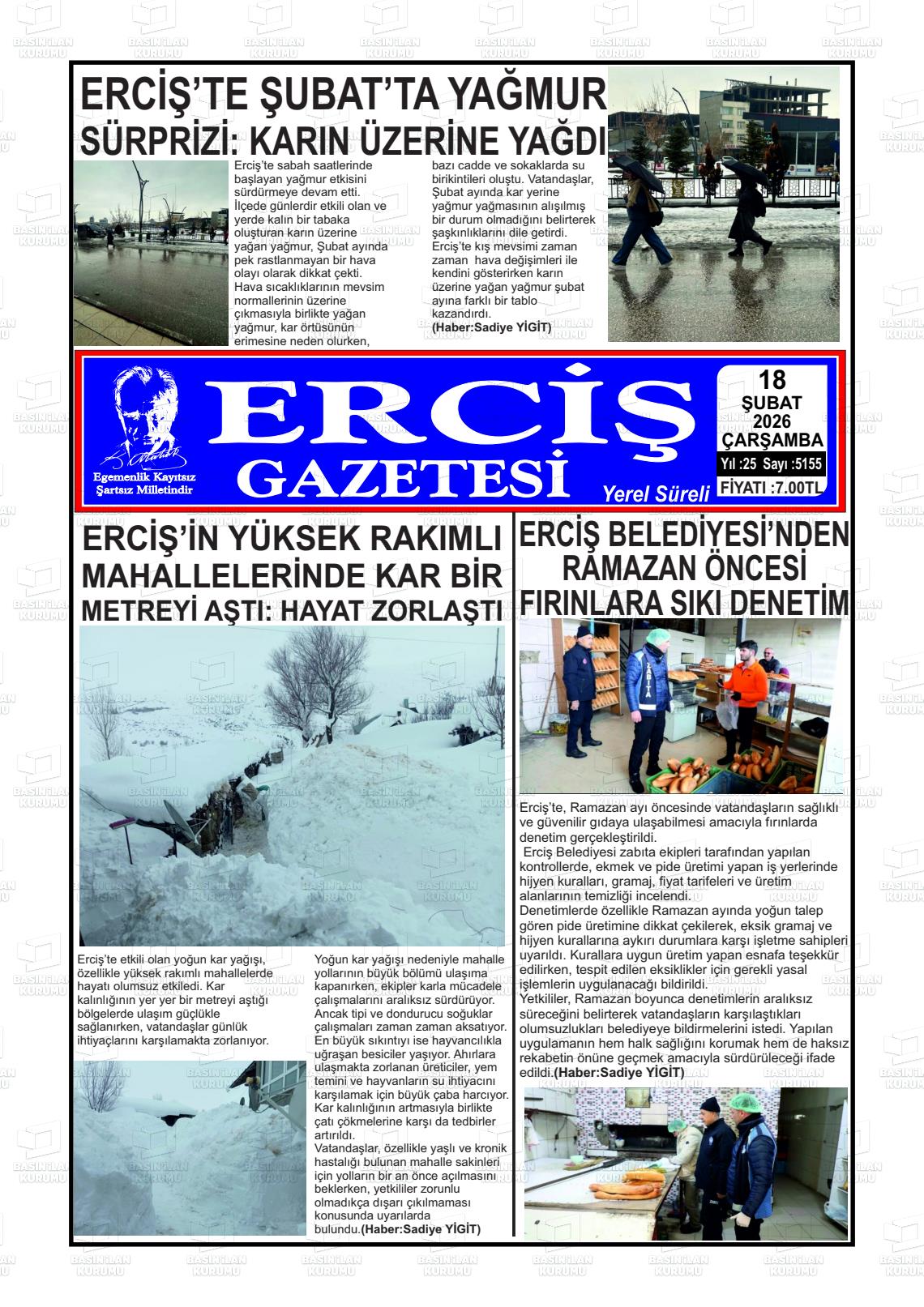Van Ercis 18.02.2026