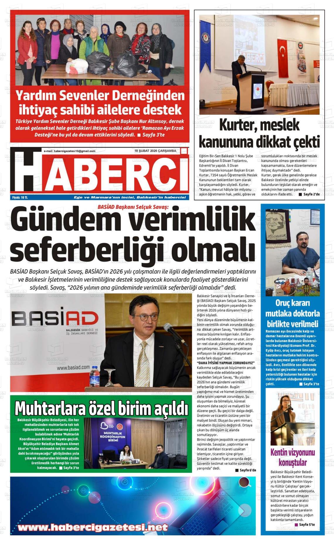 Mersin Haberci 18.02.2026