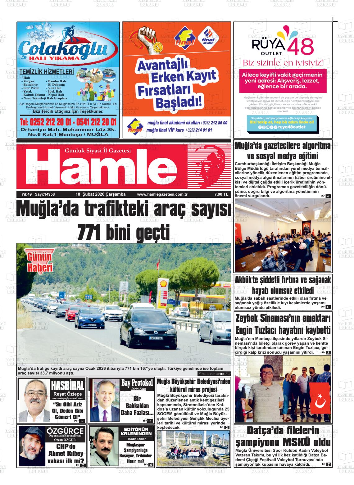 Mugla Hamle 18.02.2026