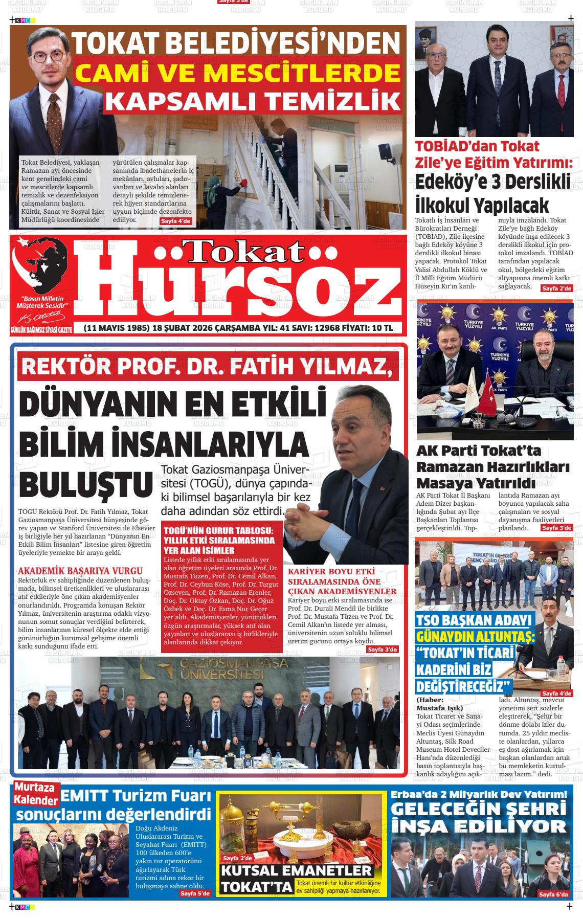 Tokat Hursoz 18.02.2026