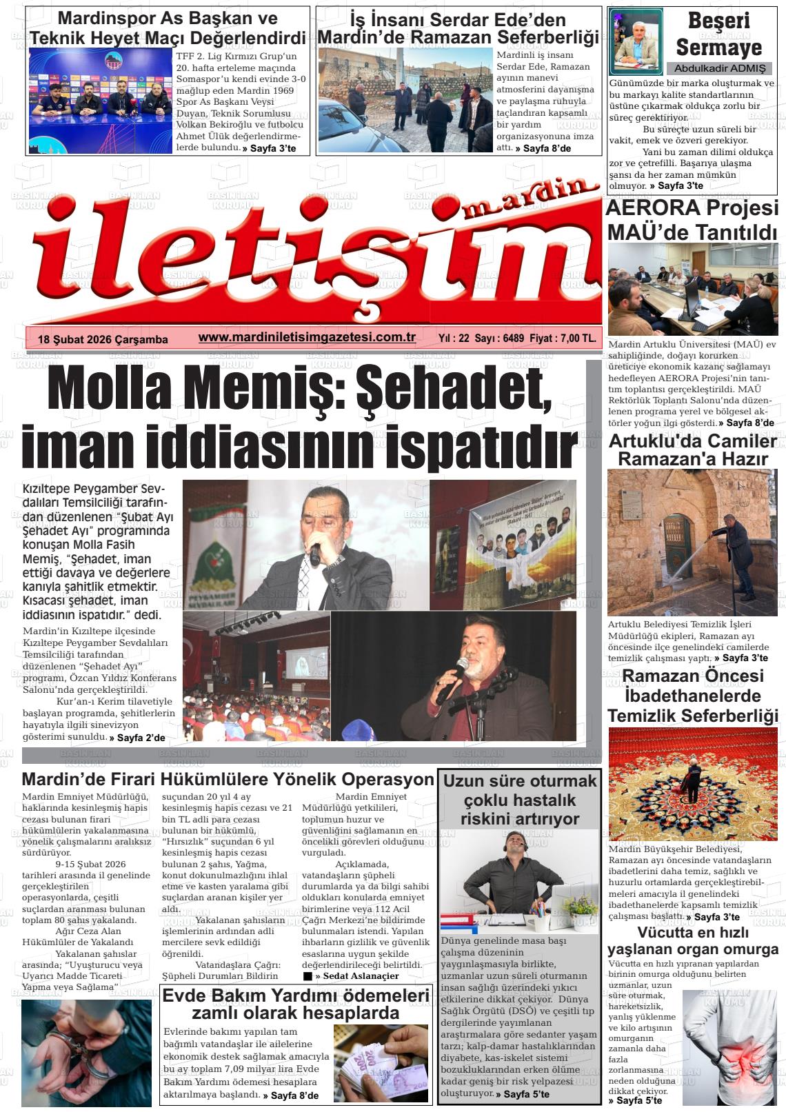 Mardin Iletisim 18.02.2026