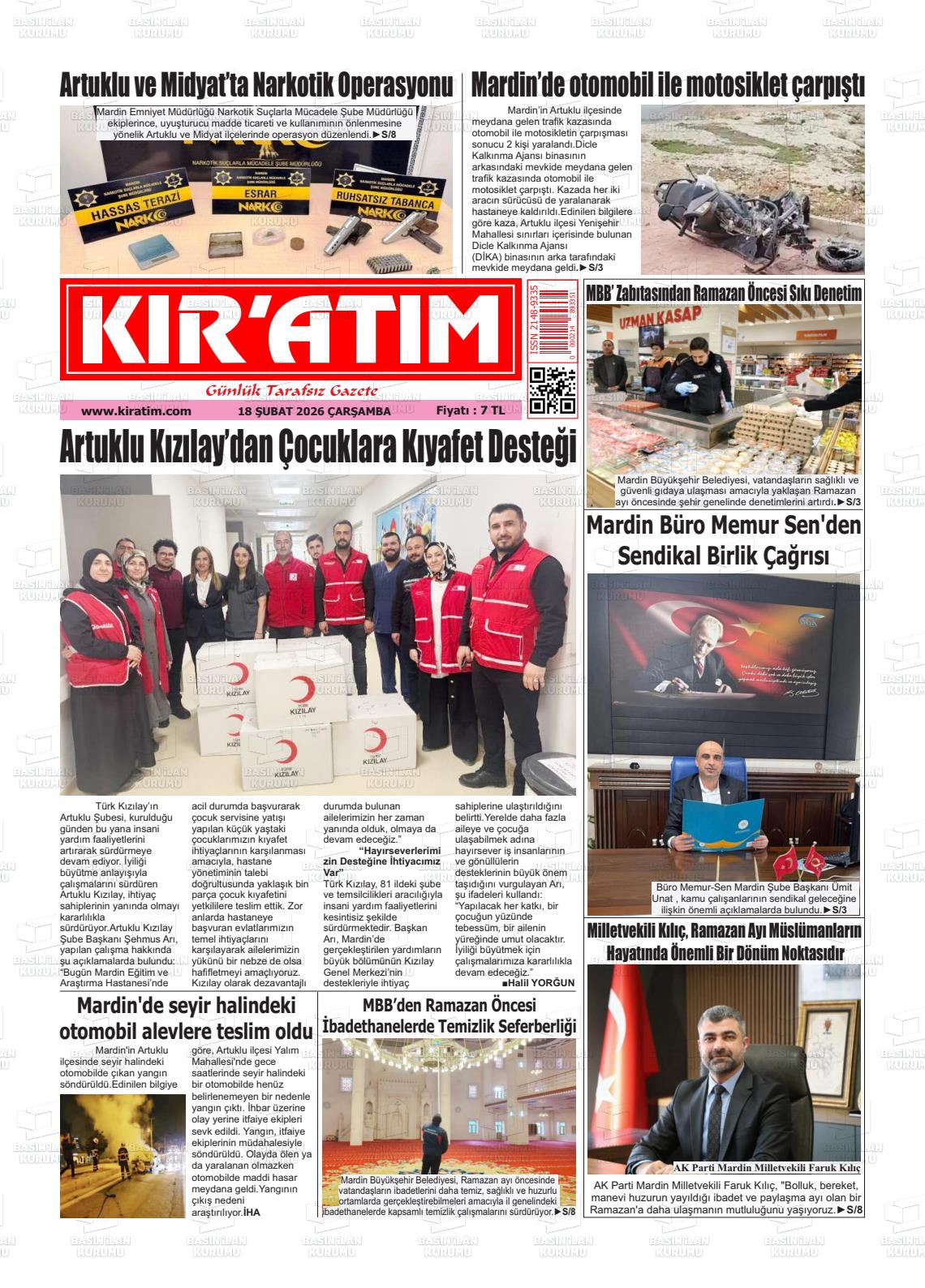 Mardin Kiratim 18.02.2026