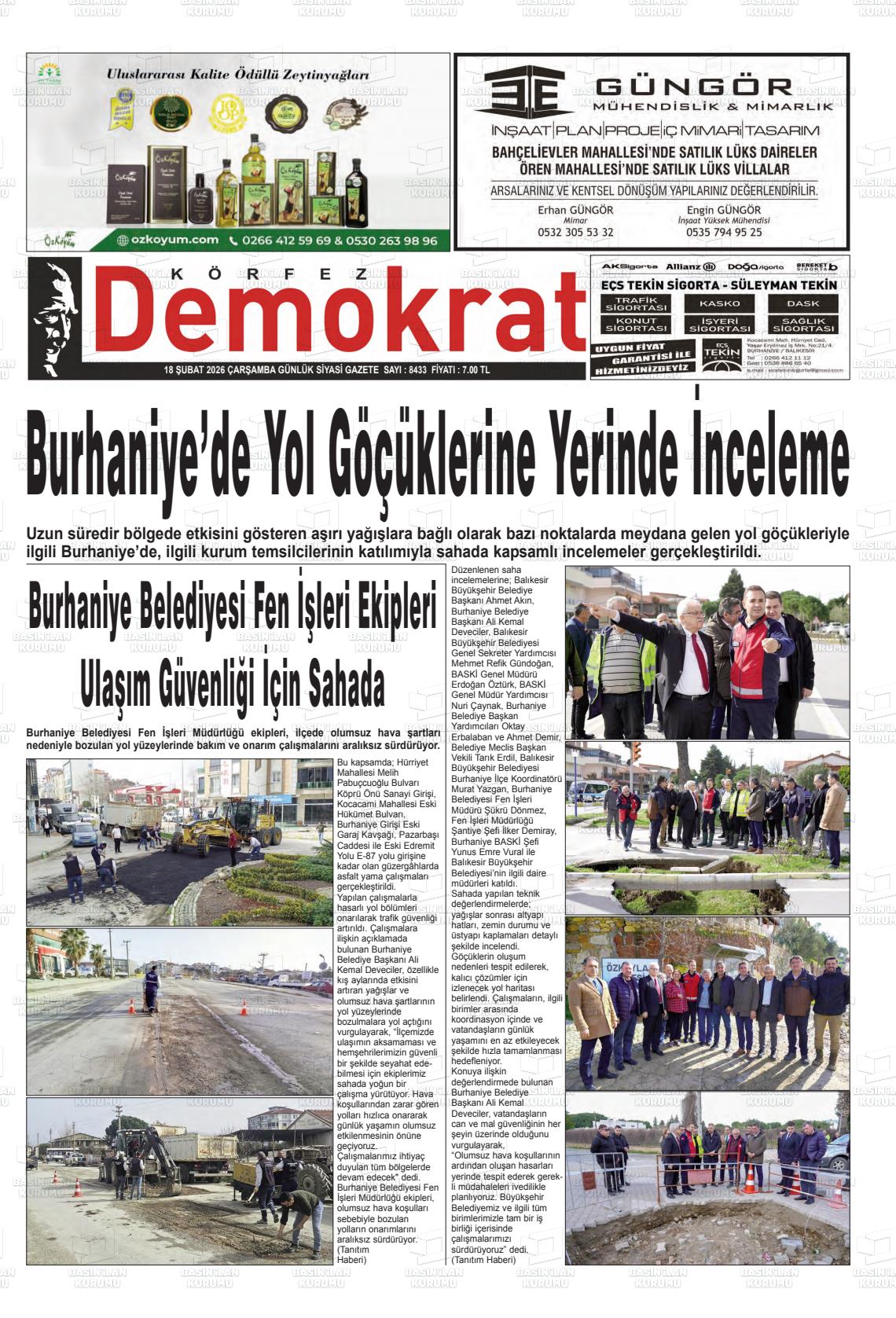 Balikesir Korfezdemokrat 18.02.2026