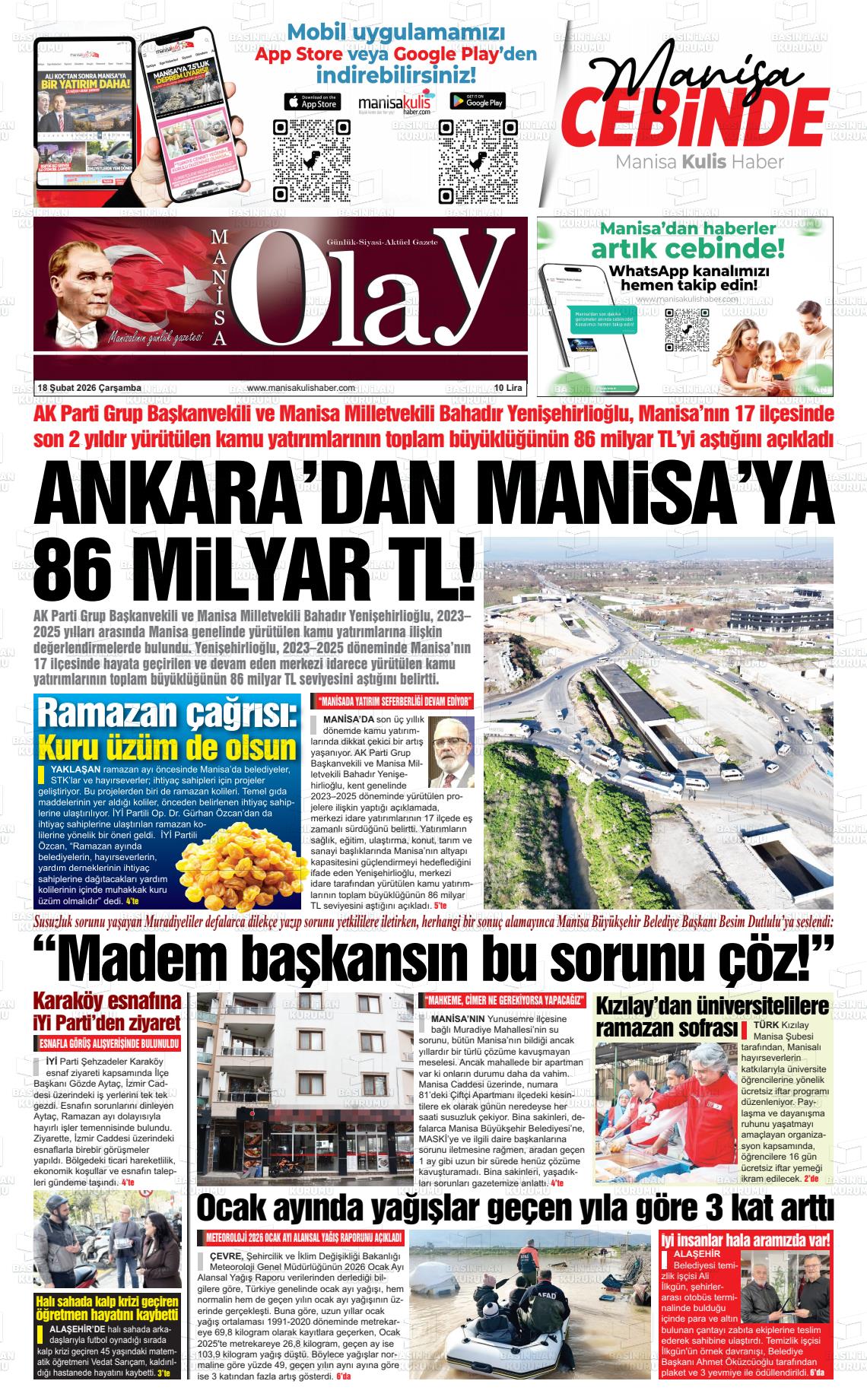 Manisa Olay 18.02.2026