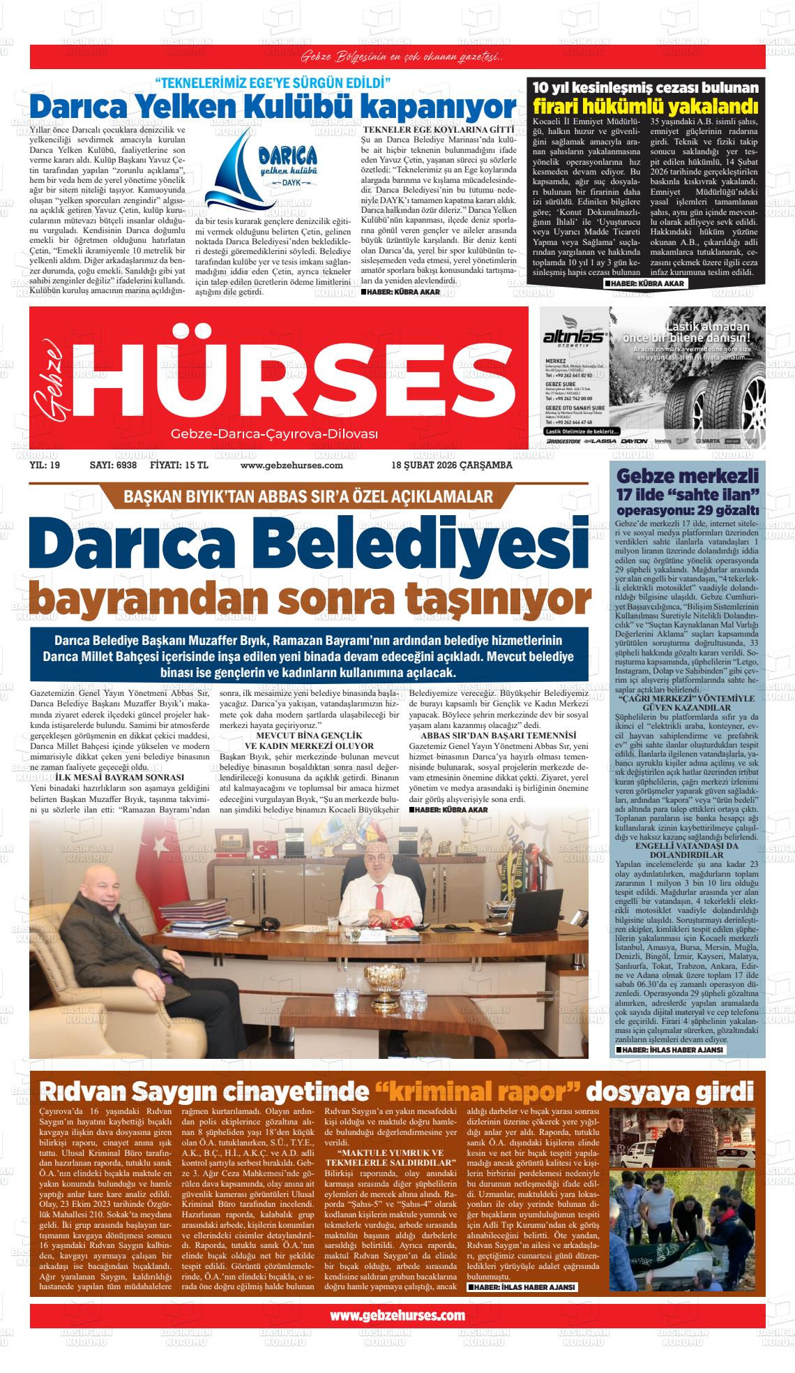 Kocaeli Marmaragebze 18.02.2026