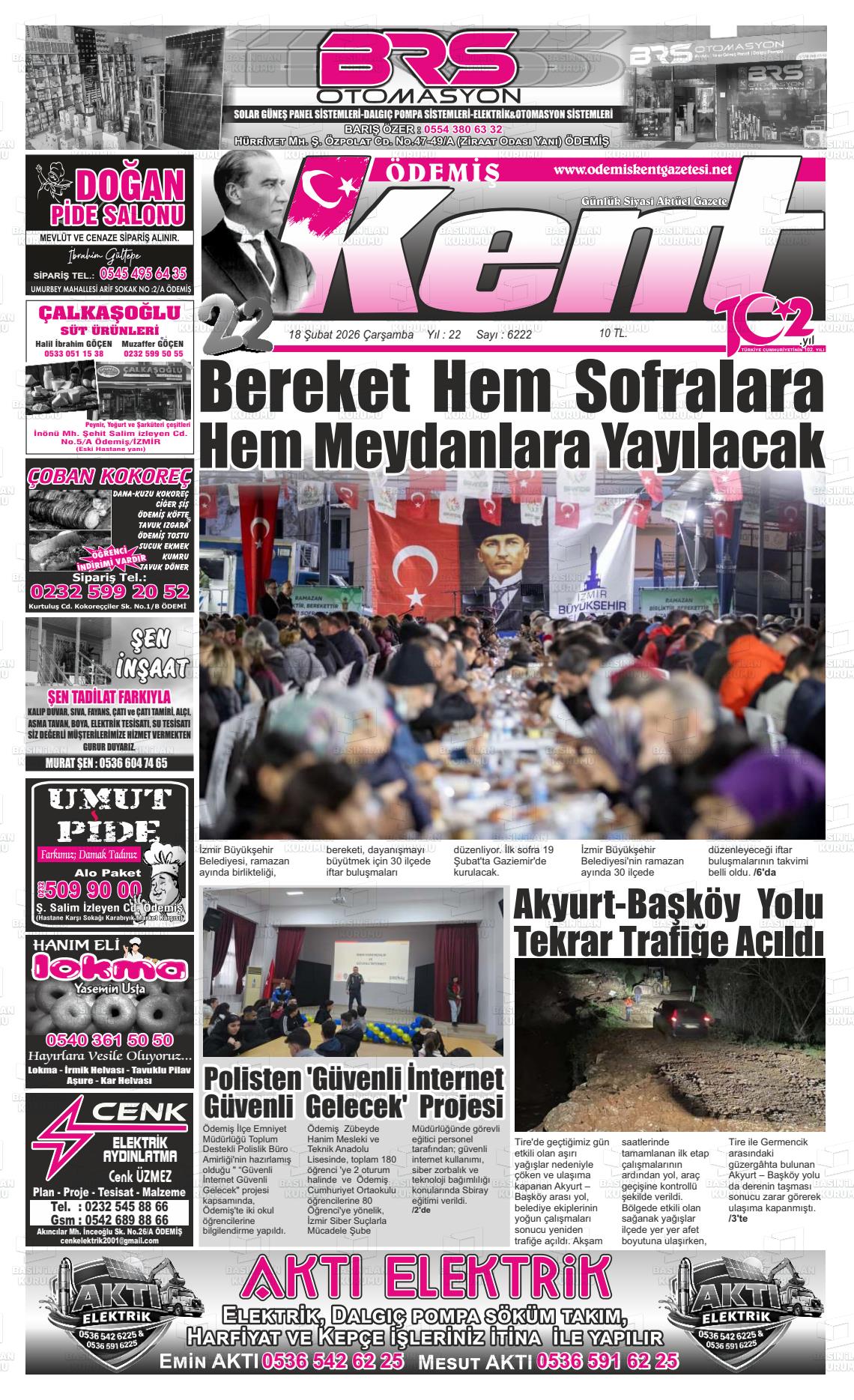 Izmir Odemiskent 18.02.2026