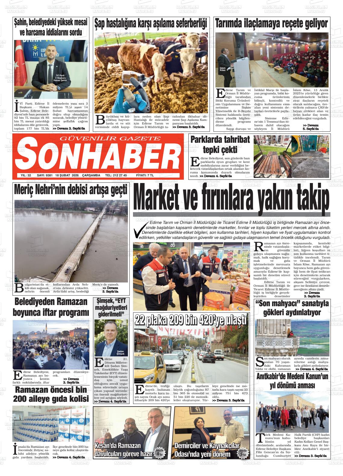 Eskisehir Sonhaber 18.02.2026