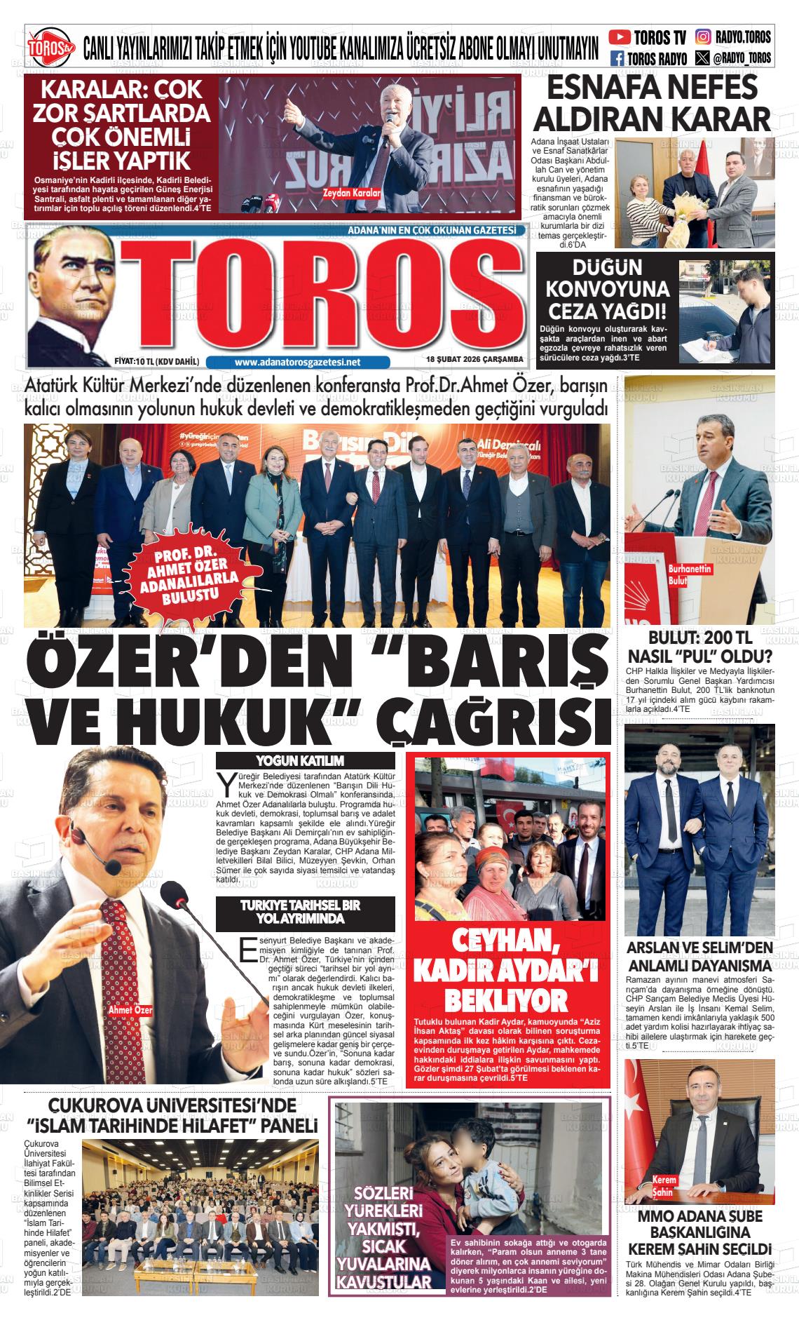 Antalya Toros 18.02.2026