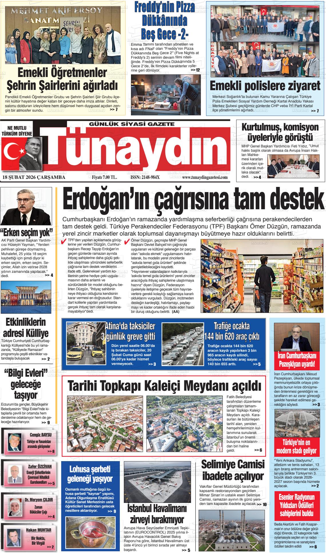 Istanbul Tunaydin 18.02.2026