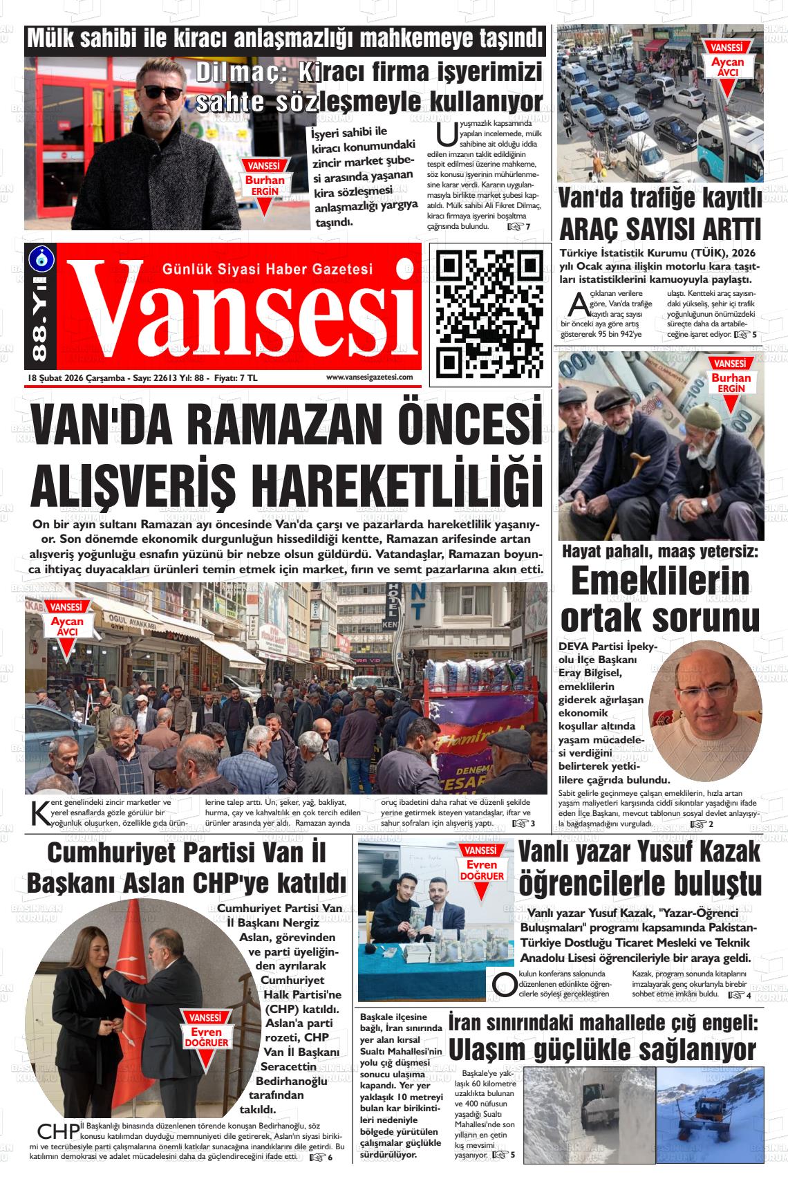 Van Sesi 18.02.2026