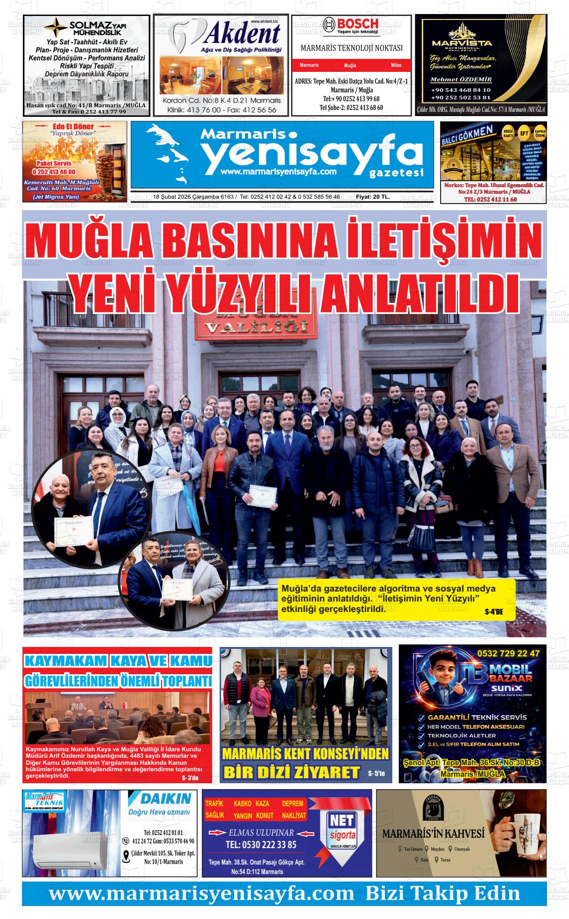 Mugla Yenisayfa 18.02.2026
