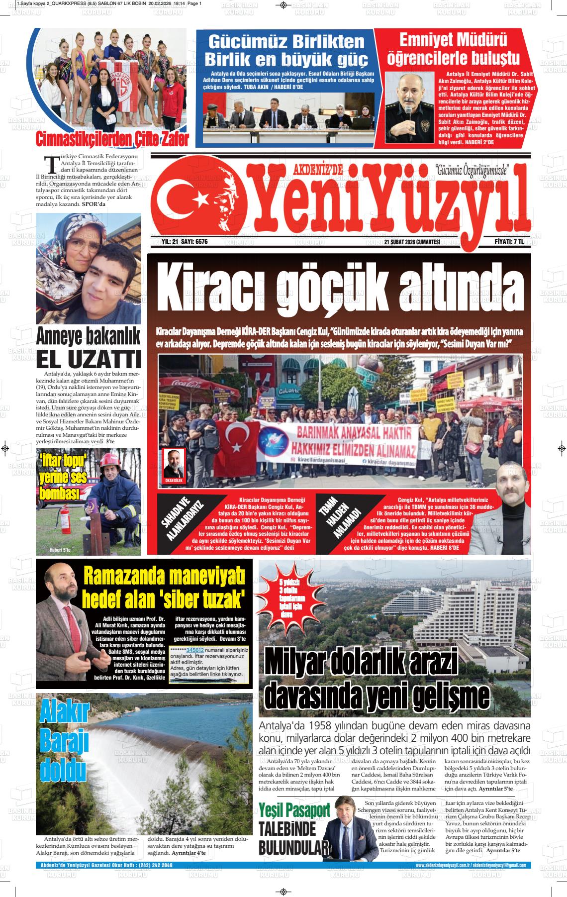 Antalya Akdenizdeyeniyuzyil 21.02.2026