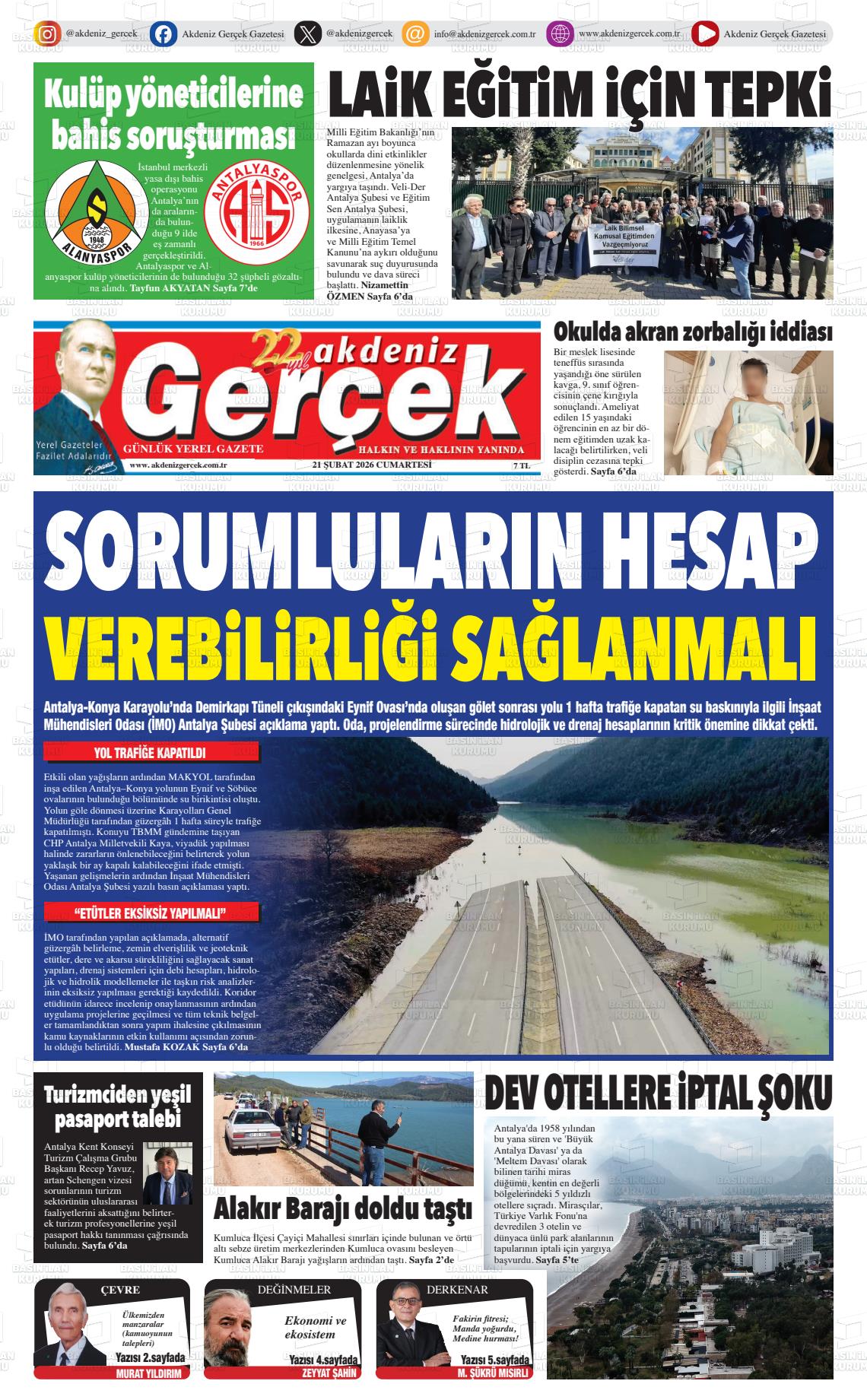 Antalya Akdenizgercek 21.02.2026