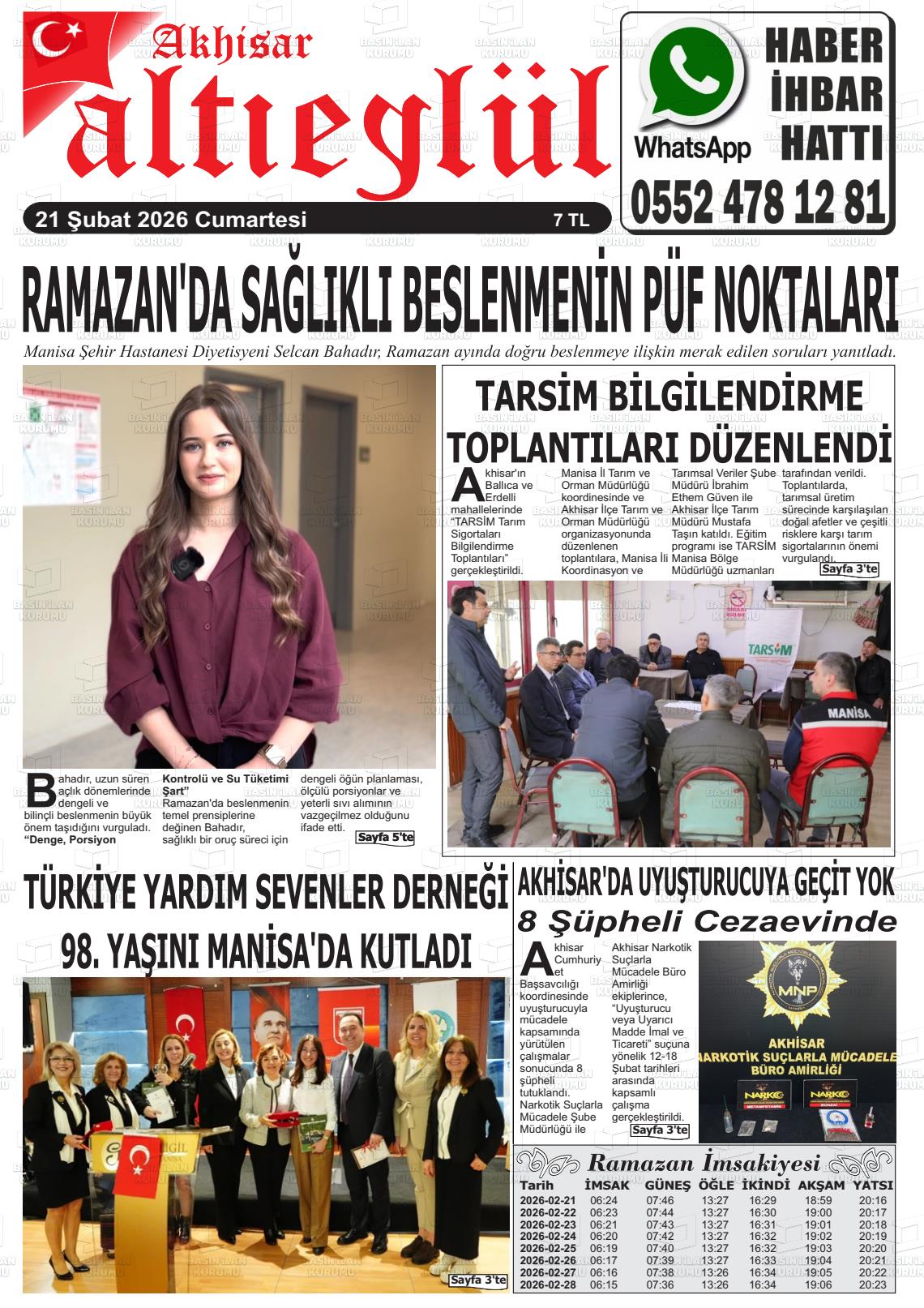Manisa Akhisargundem 21.02.2026