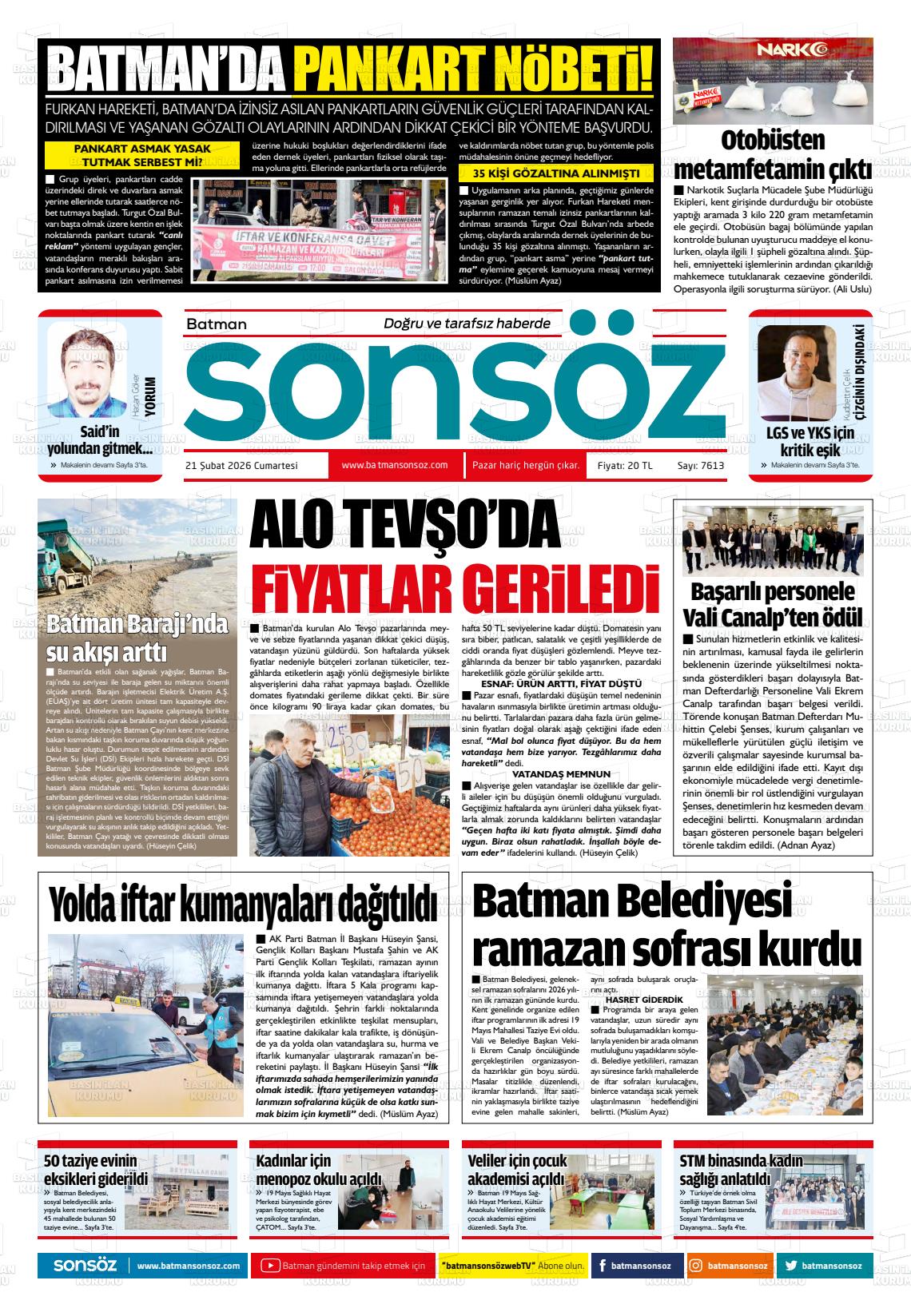 Batman Sonsoz 21.02.2026
