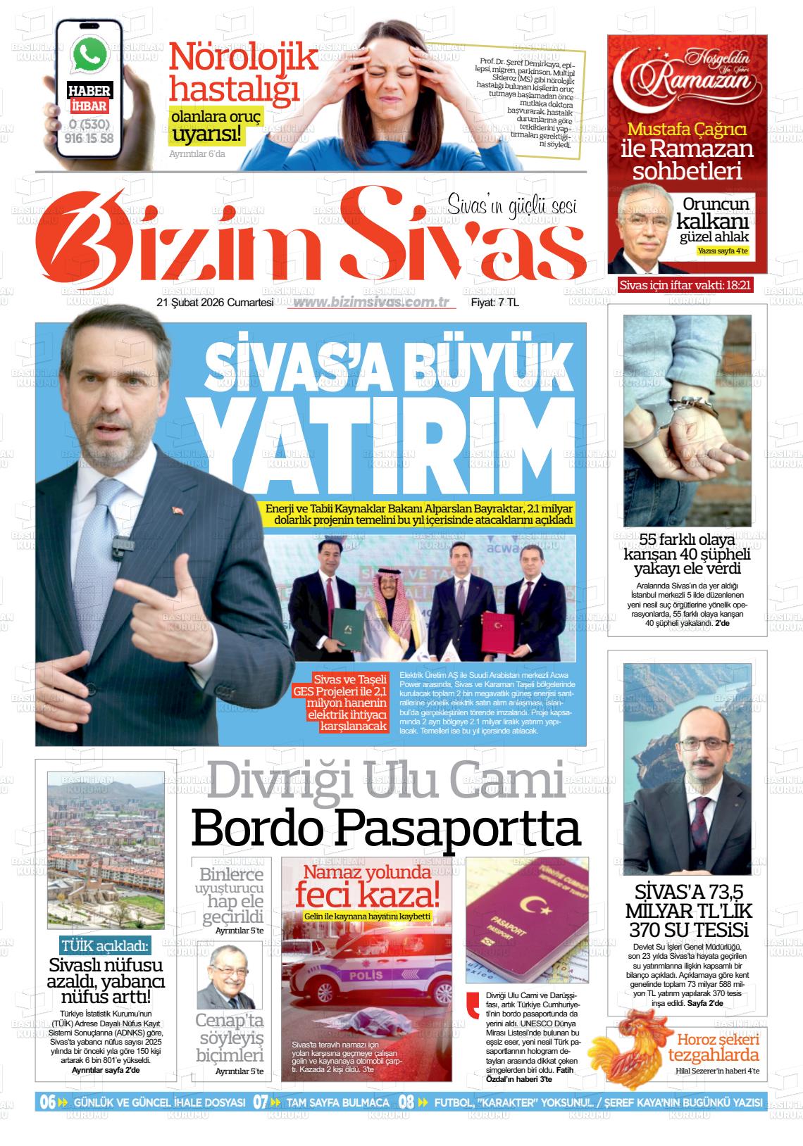 Sivas Bizim 21.02.2026