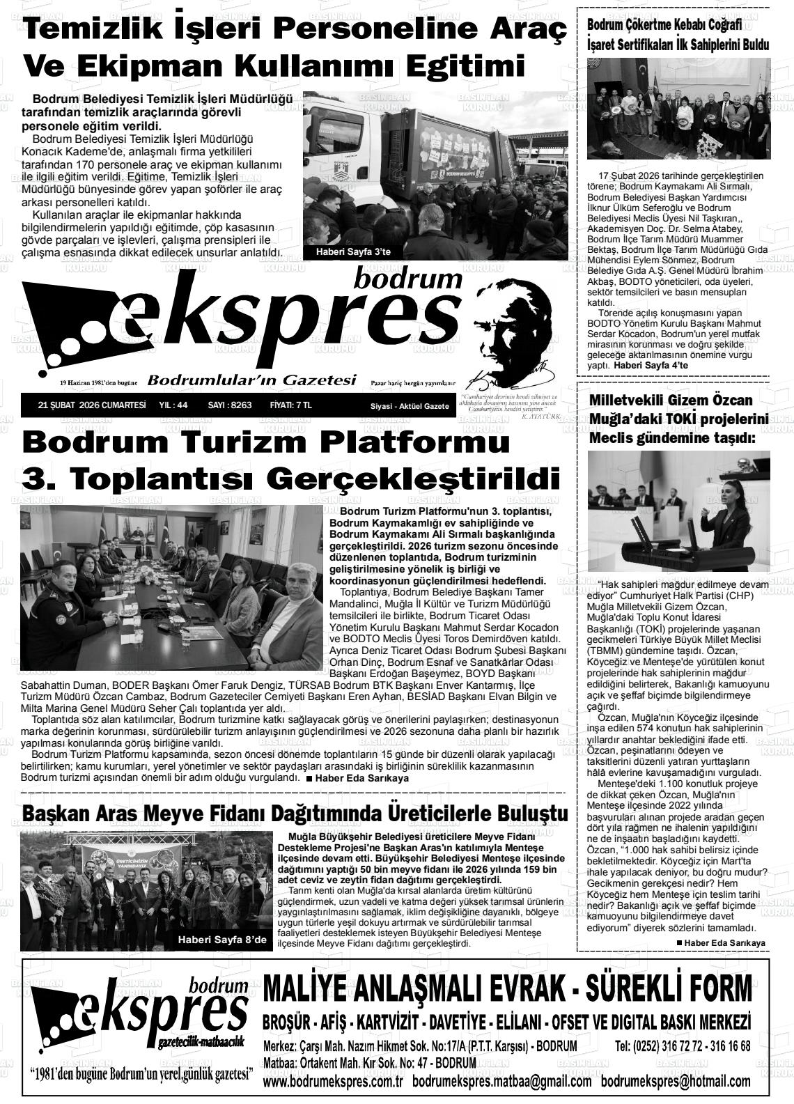 Mugla Ekspresbodrum 21.02.2026