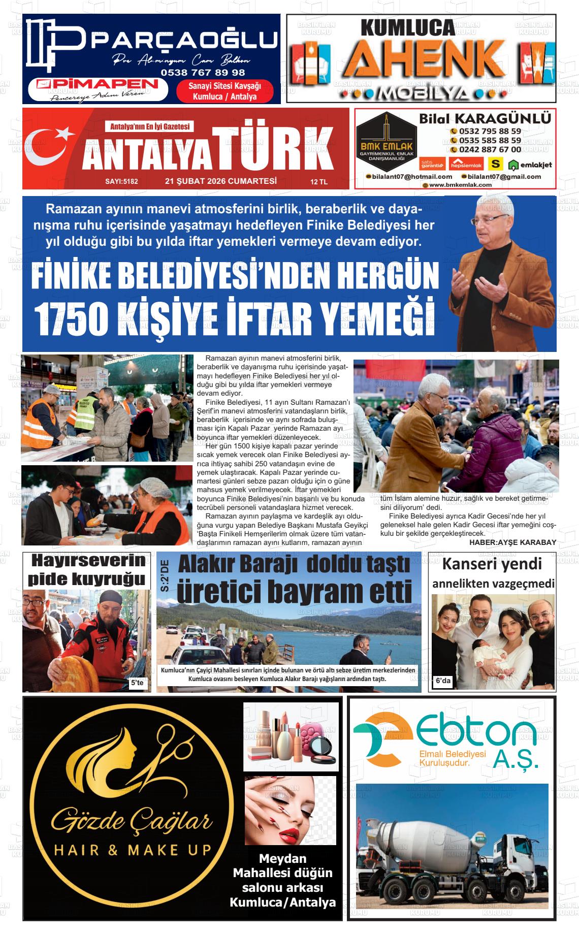 Antalya Finikea 21.02.2026