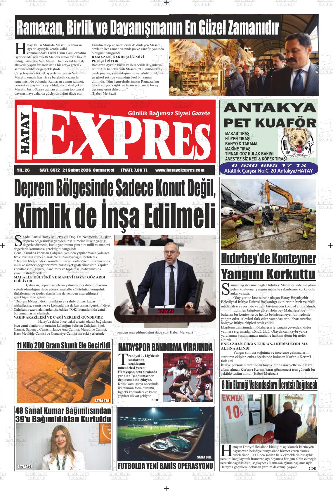 Hatay Expres 21.02.2026