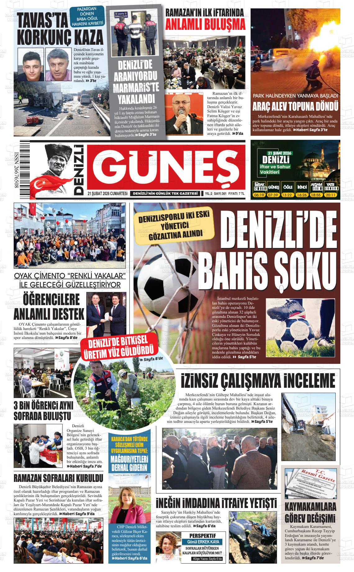 Denizli Hizmet 21.02.2026