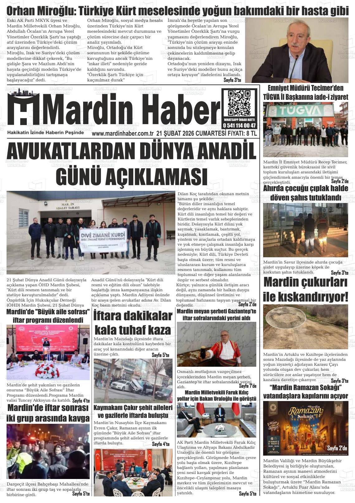 Mardin Haber 21.02.2026