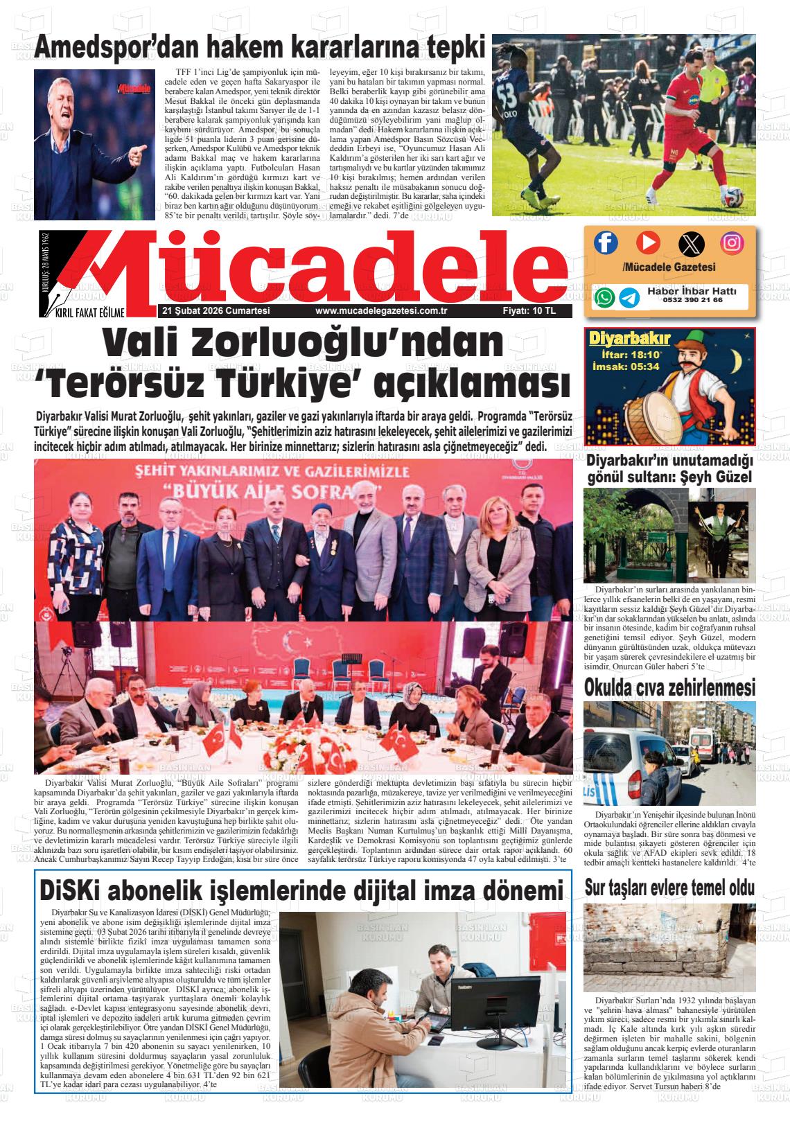 Diyarbakir Mucadele 21.02.2026