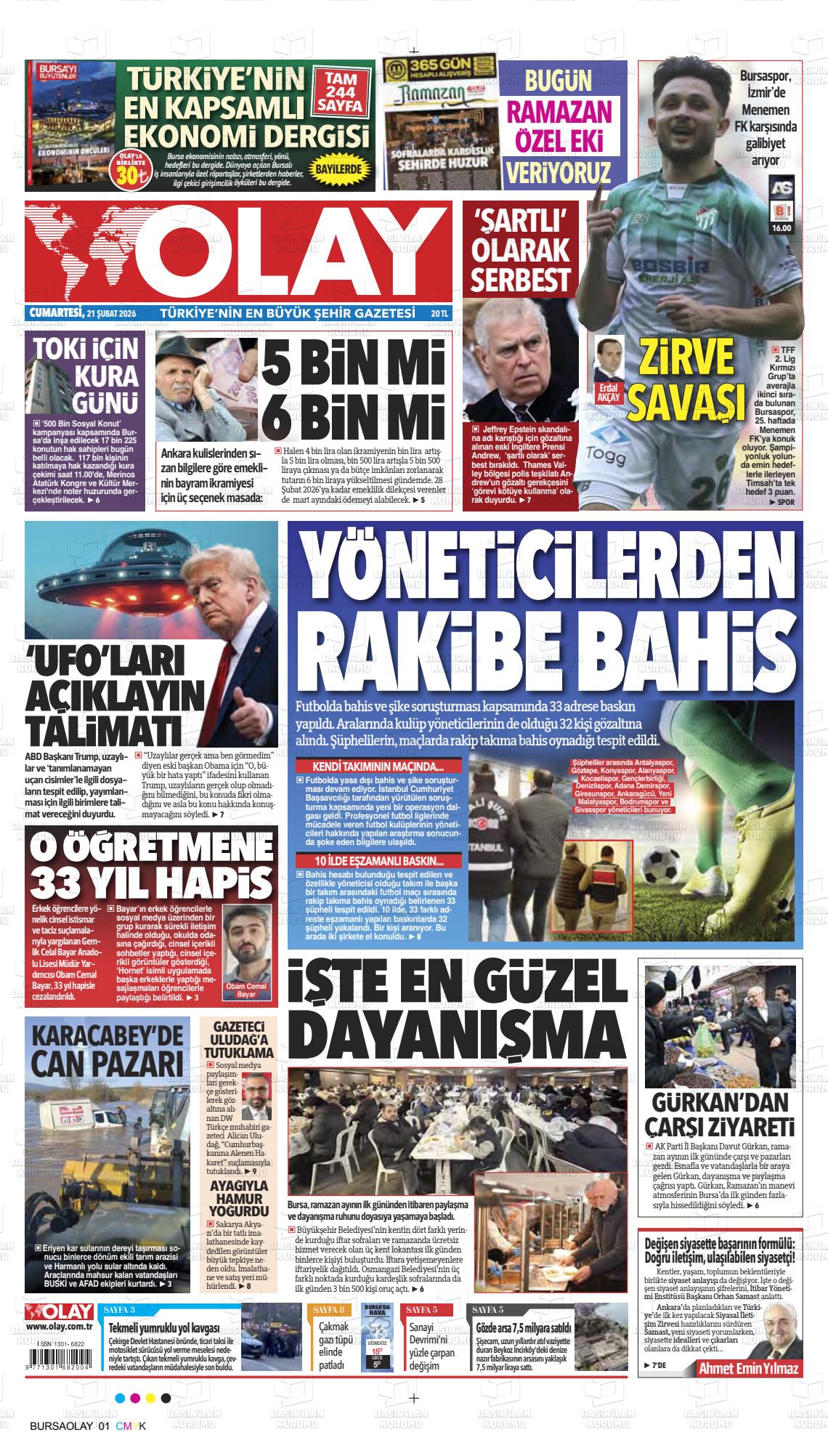 Hatay Olay 21.02.2026