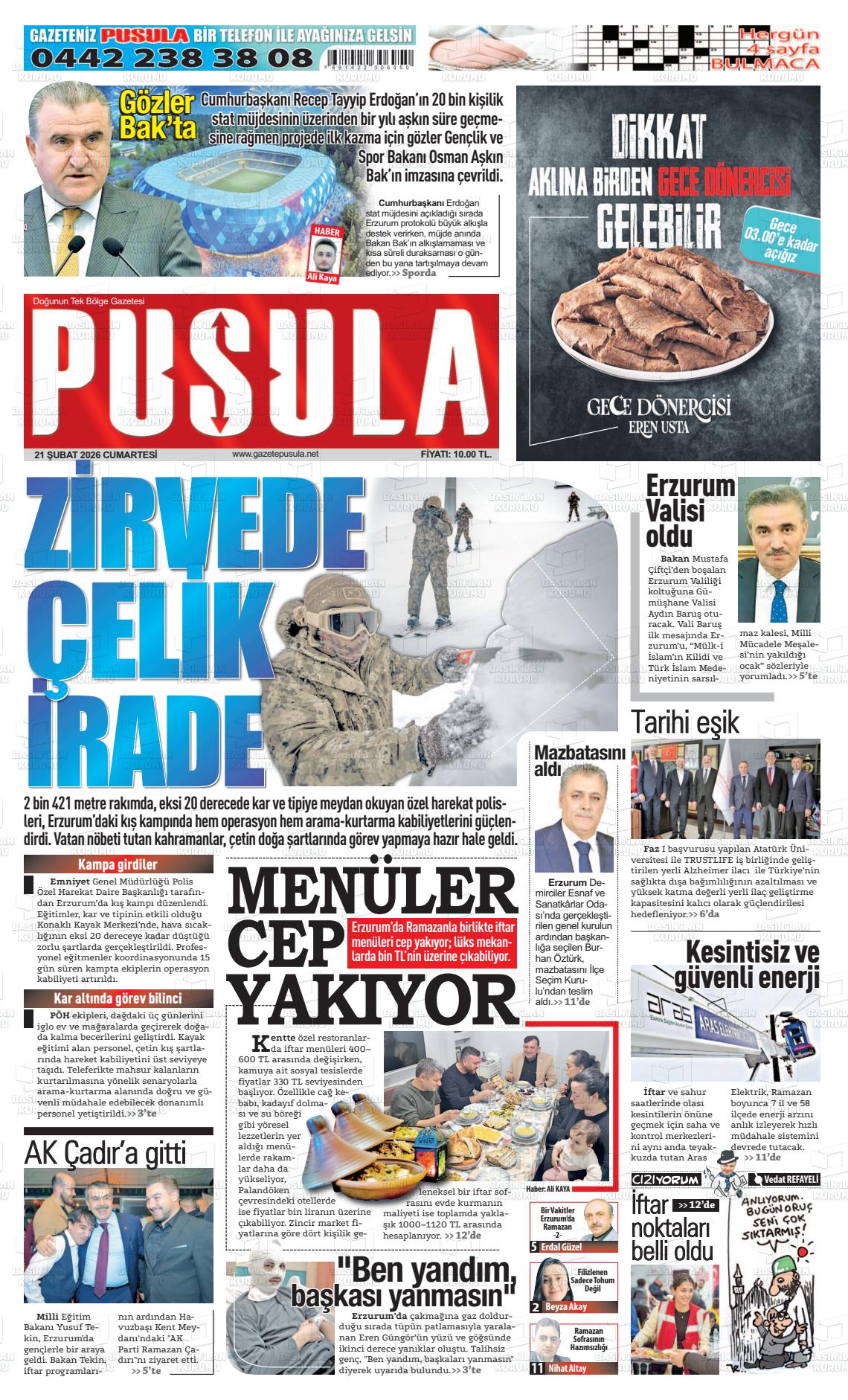 Zonguldak Pusula 21.02.2026