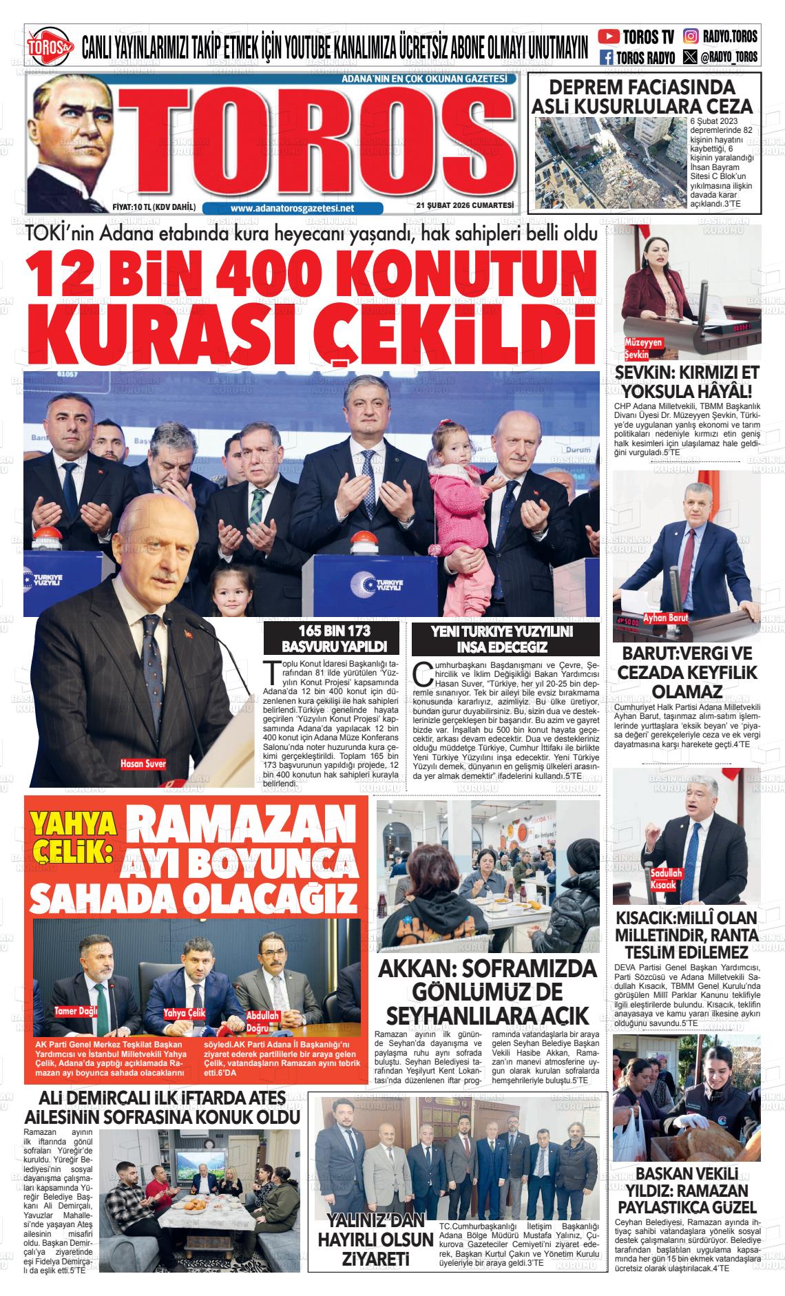 Antalya Toros 21.02.2026