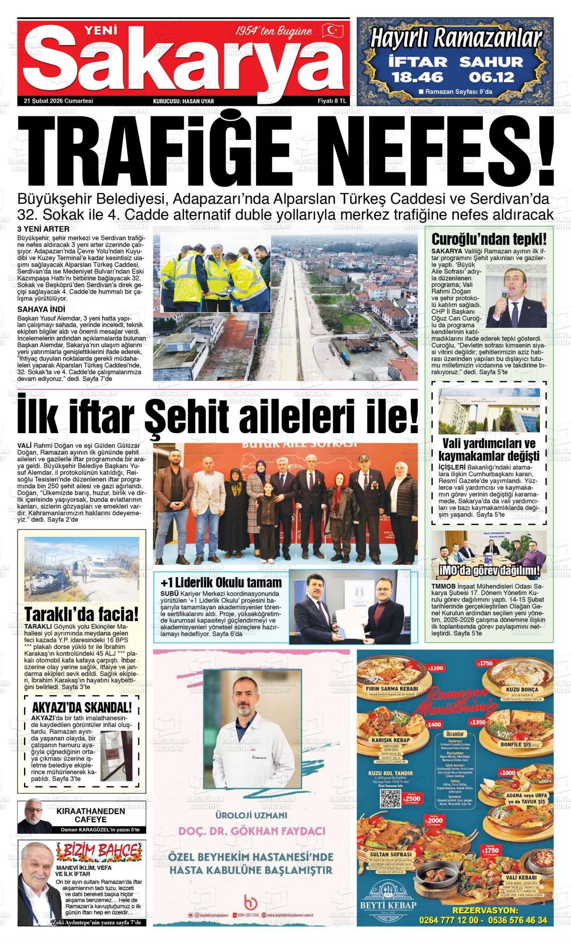 Sakarya Yeni 21.02.2026