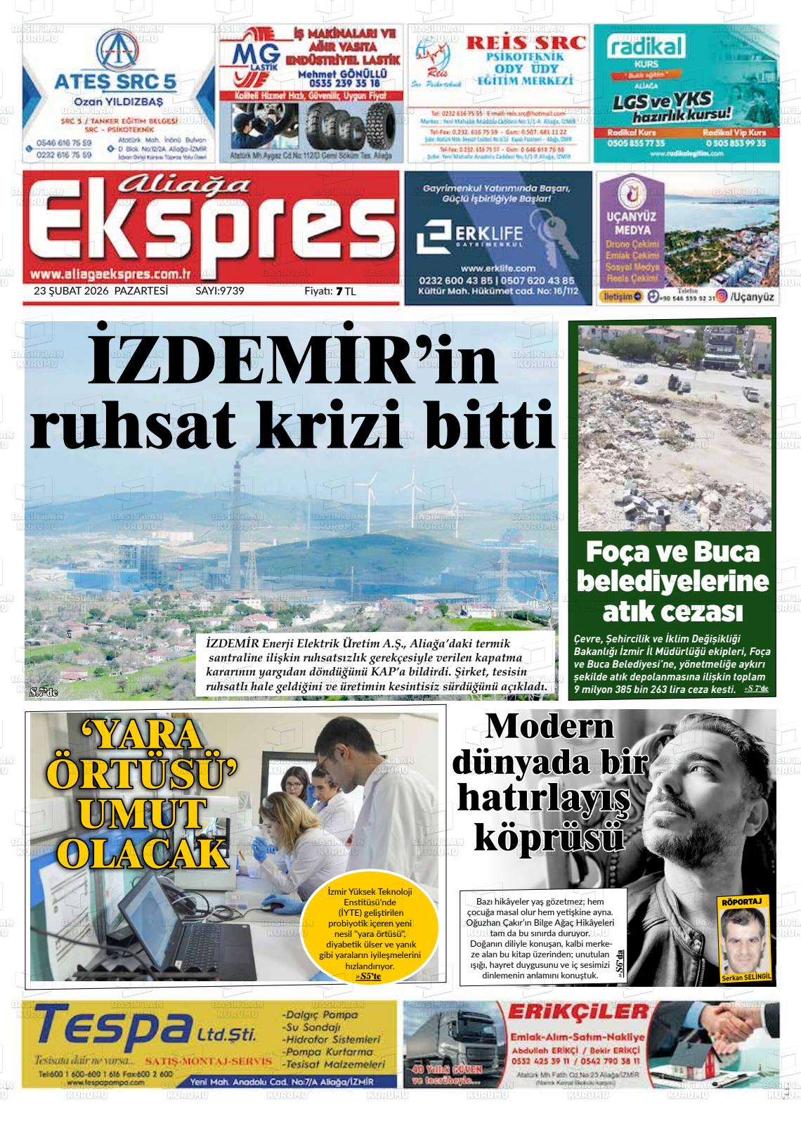 Izmir Aliagaekspres 23.02.2026