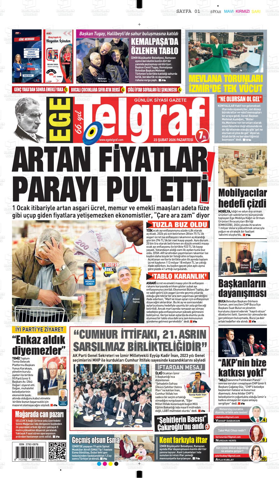 Izmir Egetelgraf 23.02.2026