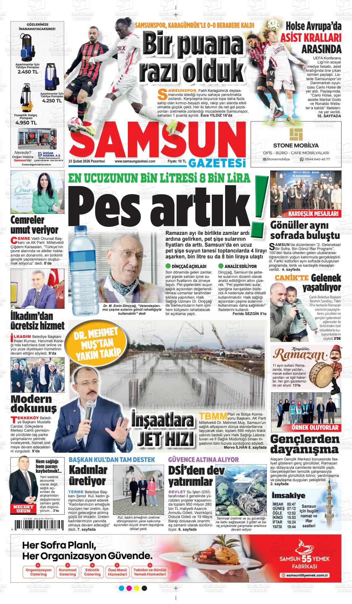 Samsun Ekip 23.02.2026