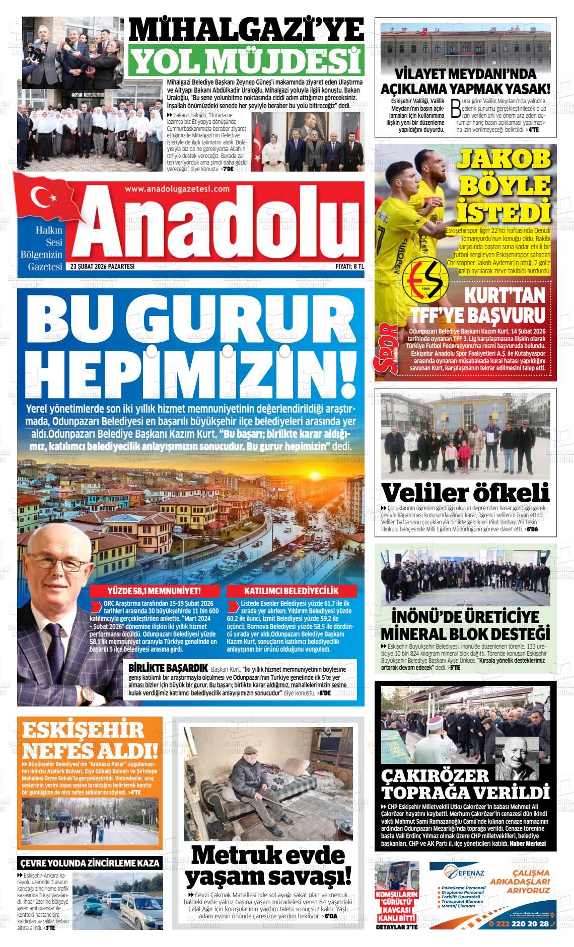 Eskisehir Anadolu 23.02.2026