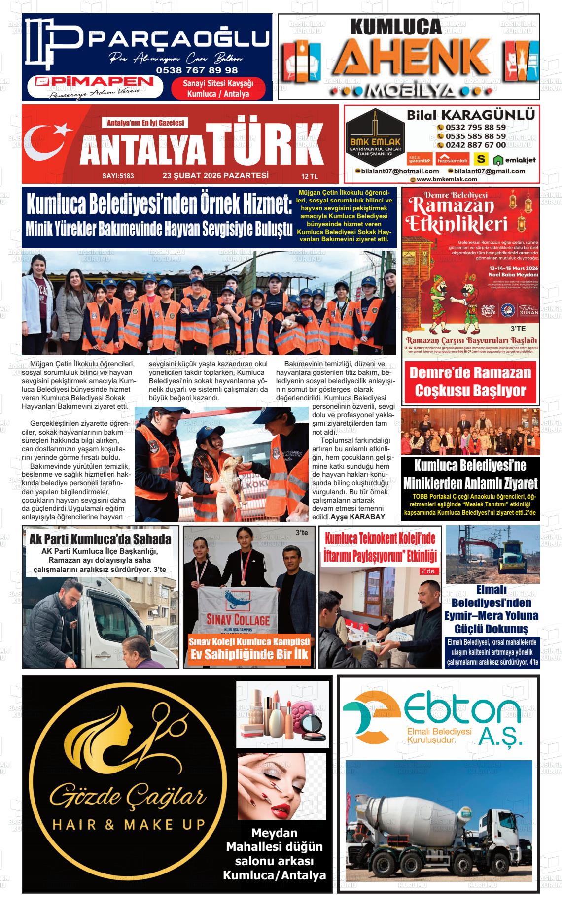 Antalya Finikea 23.02.2026