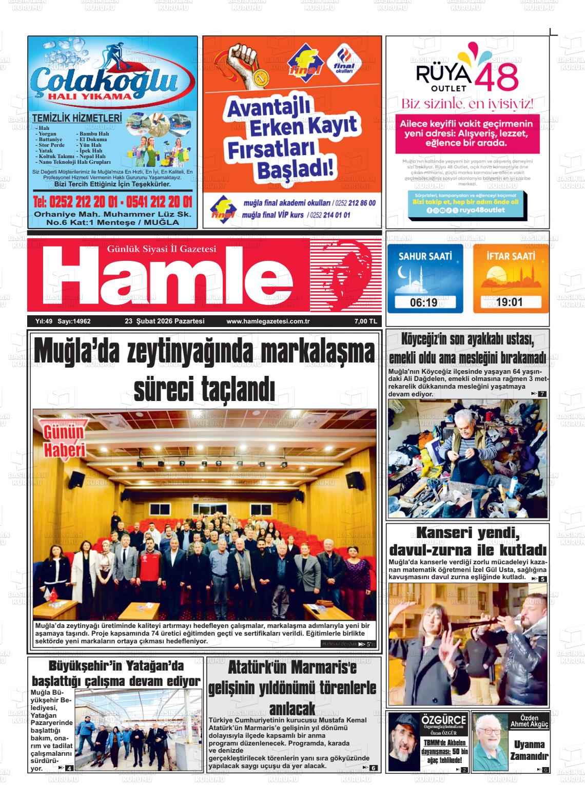 Mugla Hamle 23.02.2026