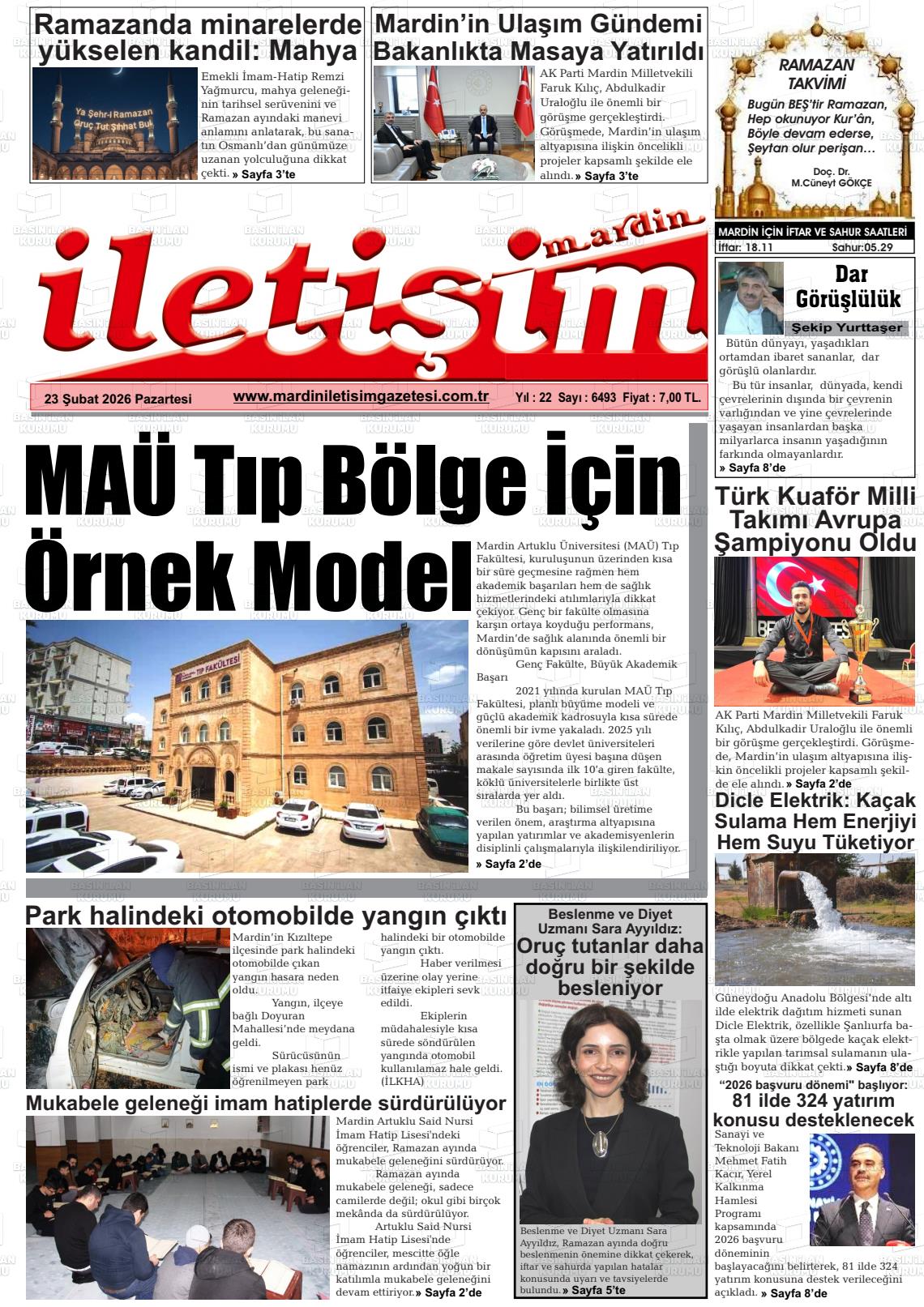 Mardin Iletisim 23.02.2026