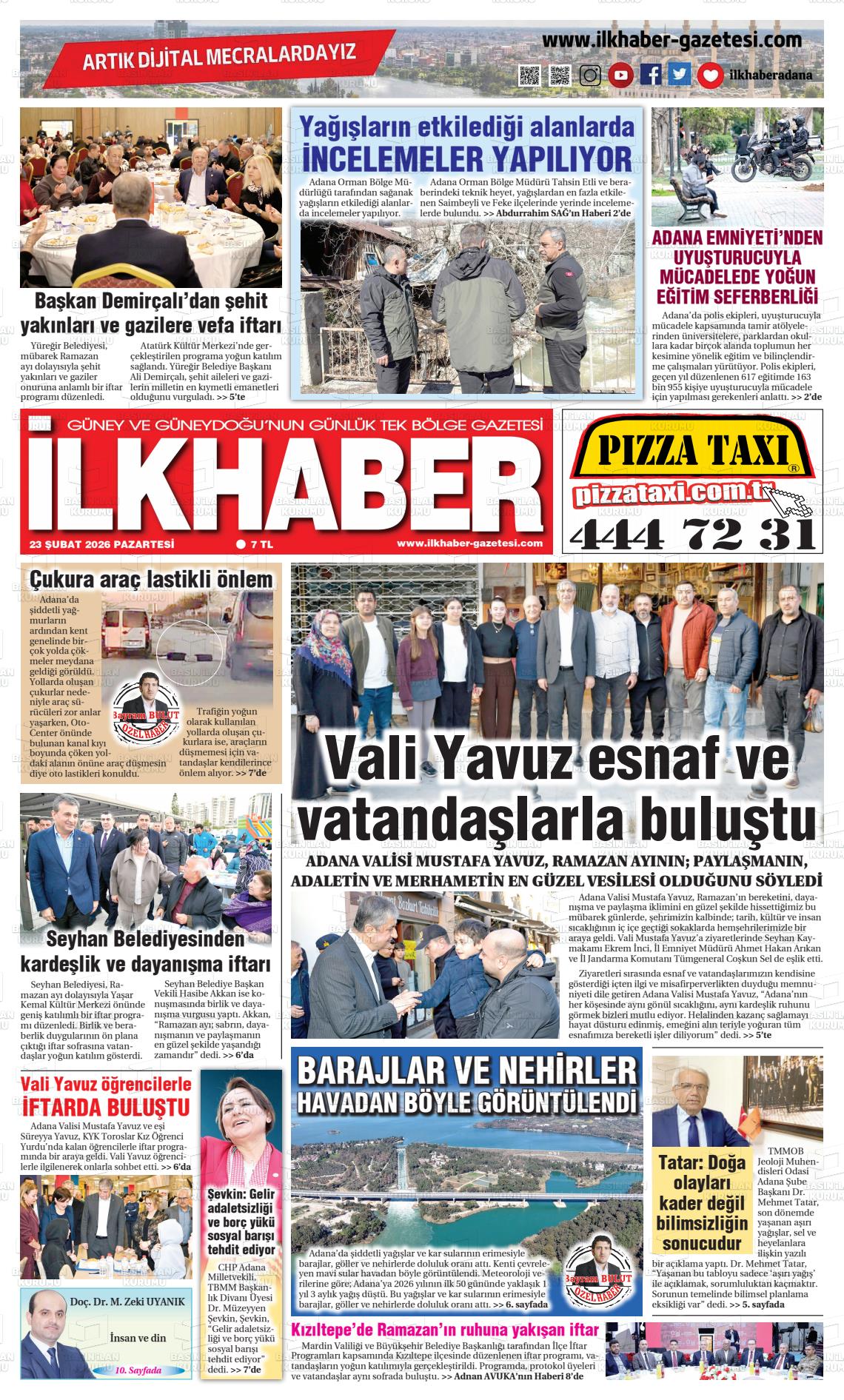 Adana Ilkhaber 23.02.2026
