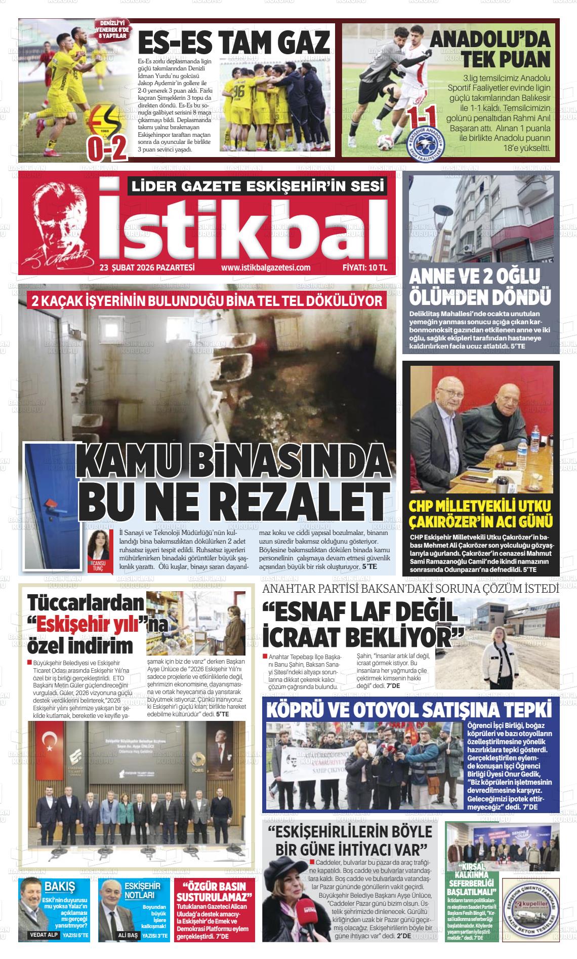 Eskisehir Istikbal 23.02.2026
